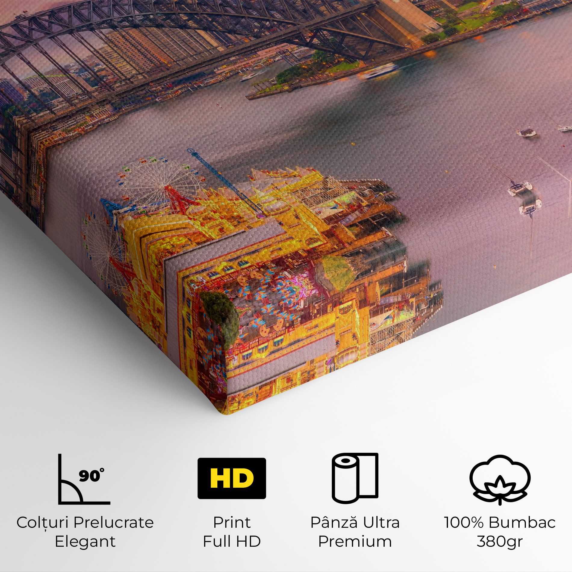 Pink Sydney Skyline mockup 4