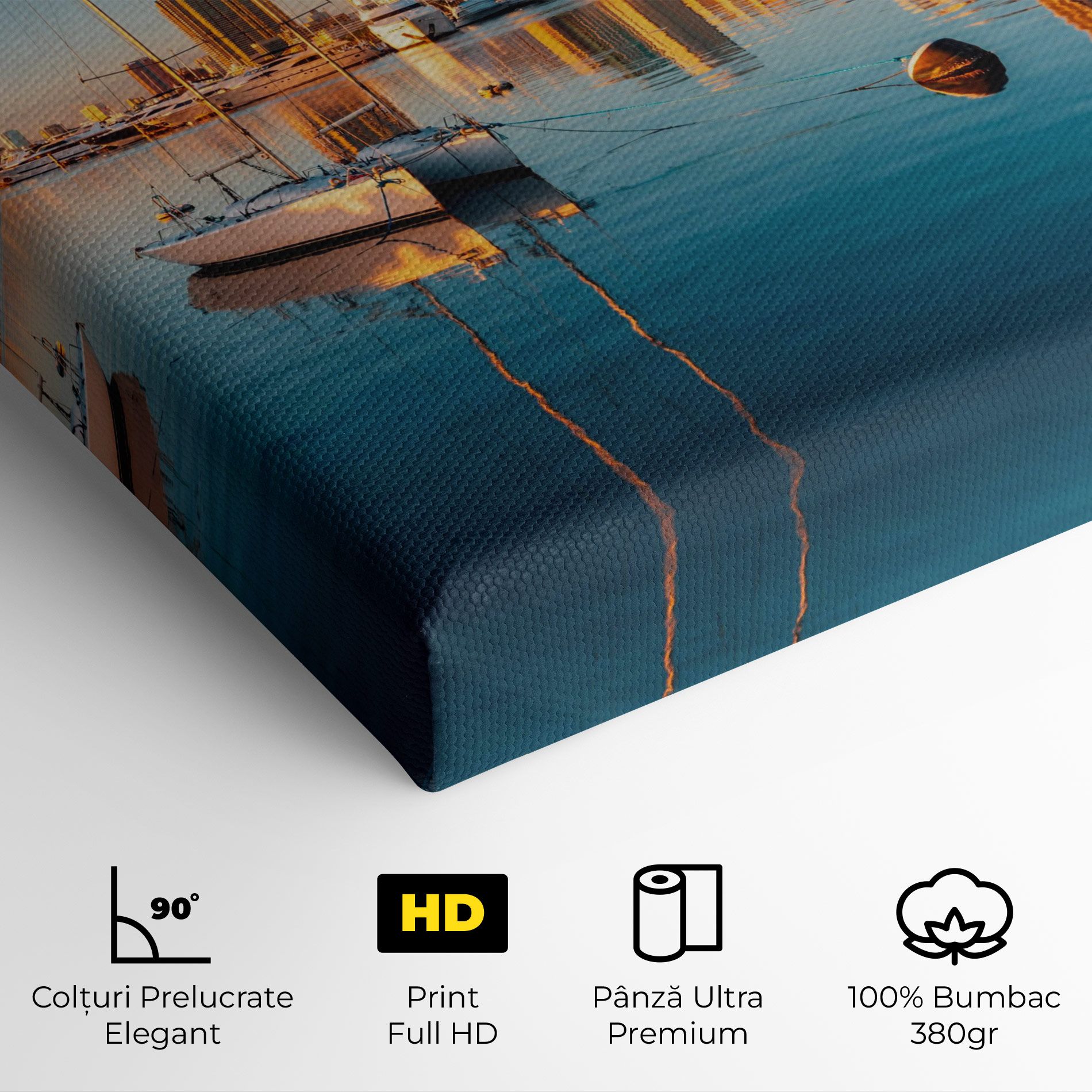 Skyscrapers Water mockup 4