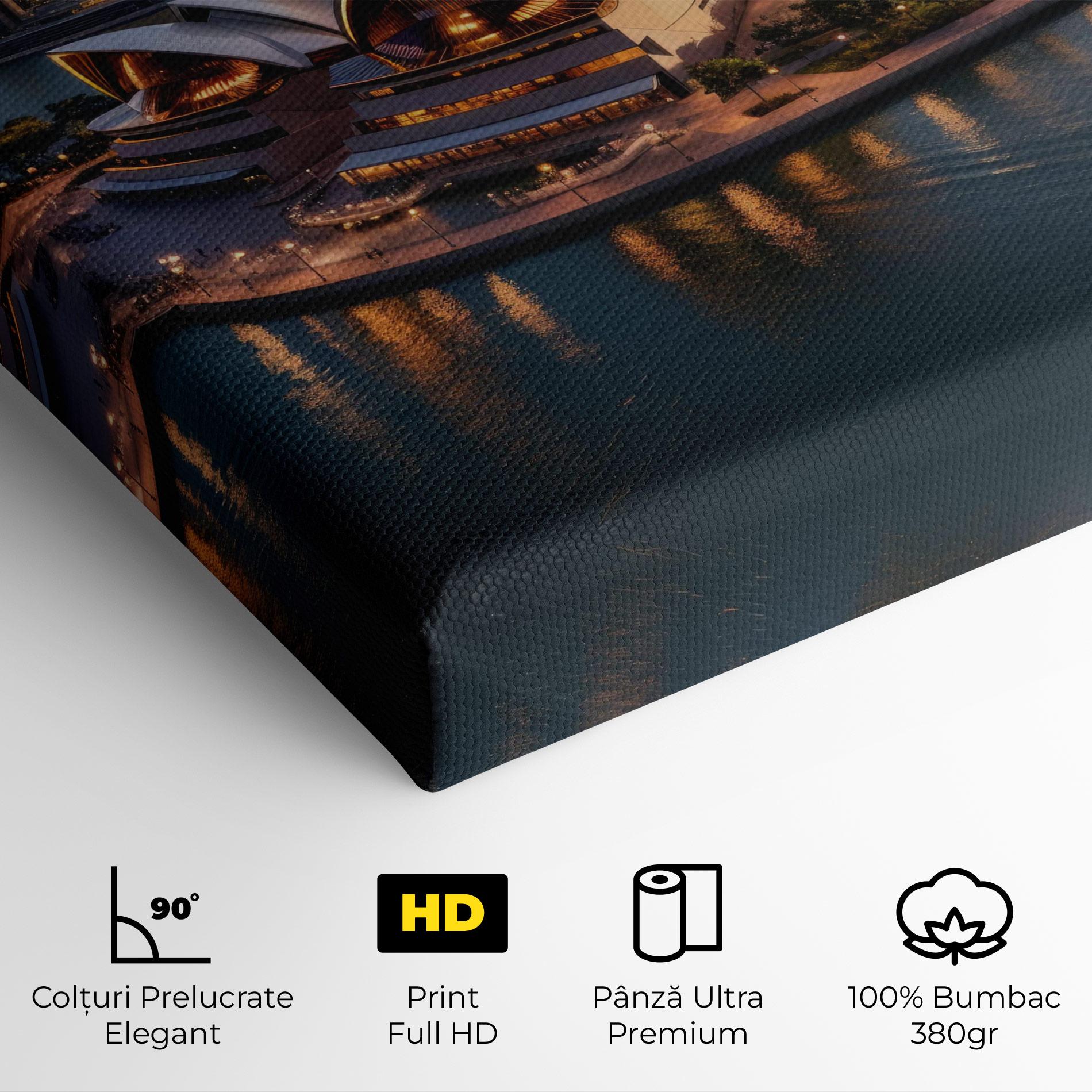 Tablou Canvas Sydney Australia Sunset mockup 4