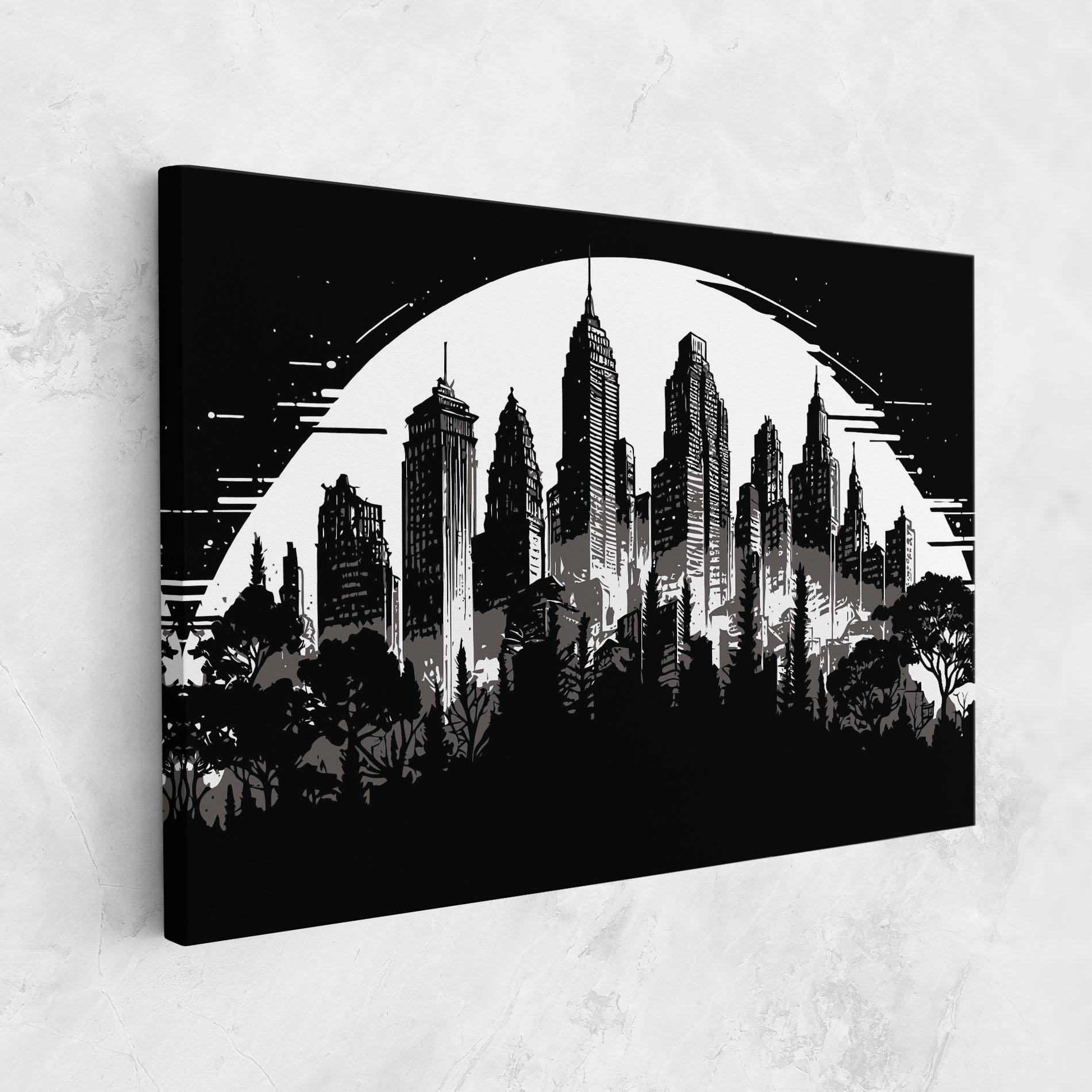 Tablou Canvas Australia Moon mockup 1