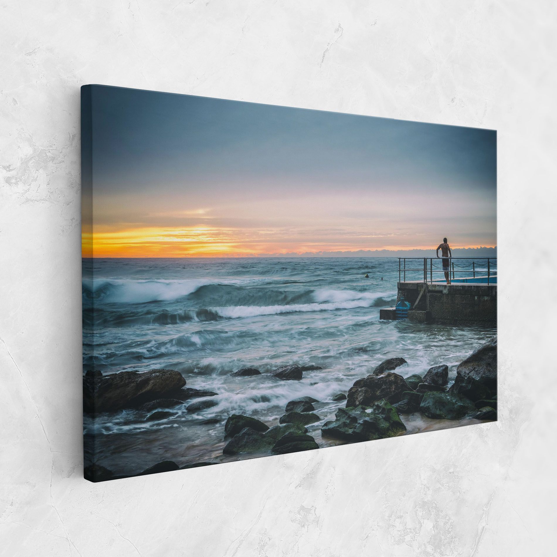 Bondi Beach Sunset mockup 1