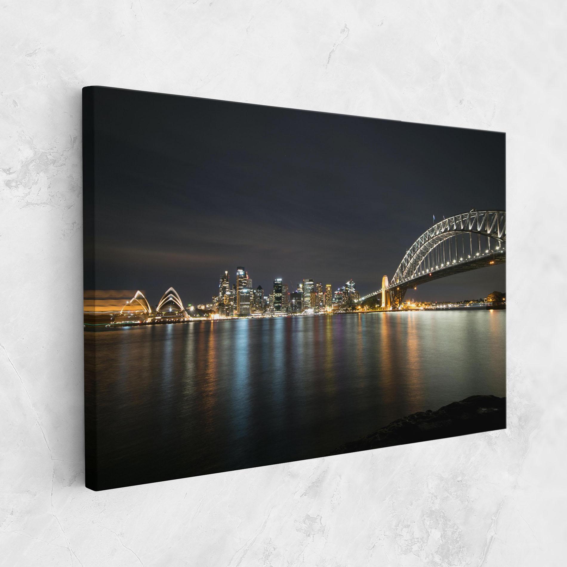 Tablou Canvas Harbour Bridge mockup 1