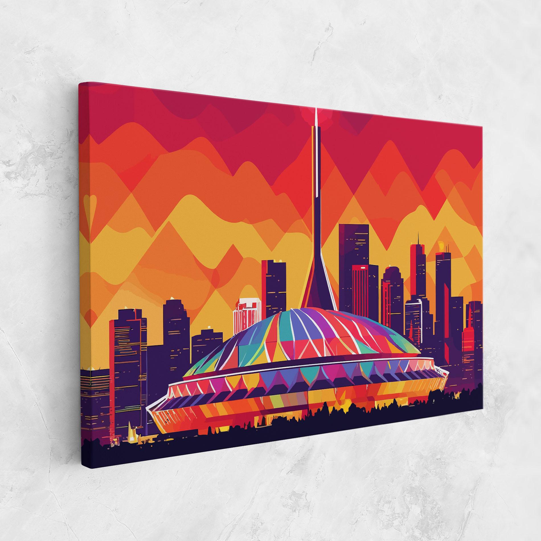 Tablou Canvas Olympic Stadium mockup 1