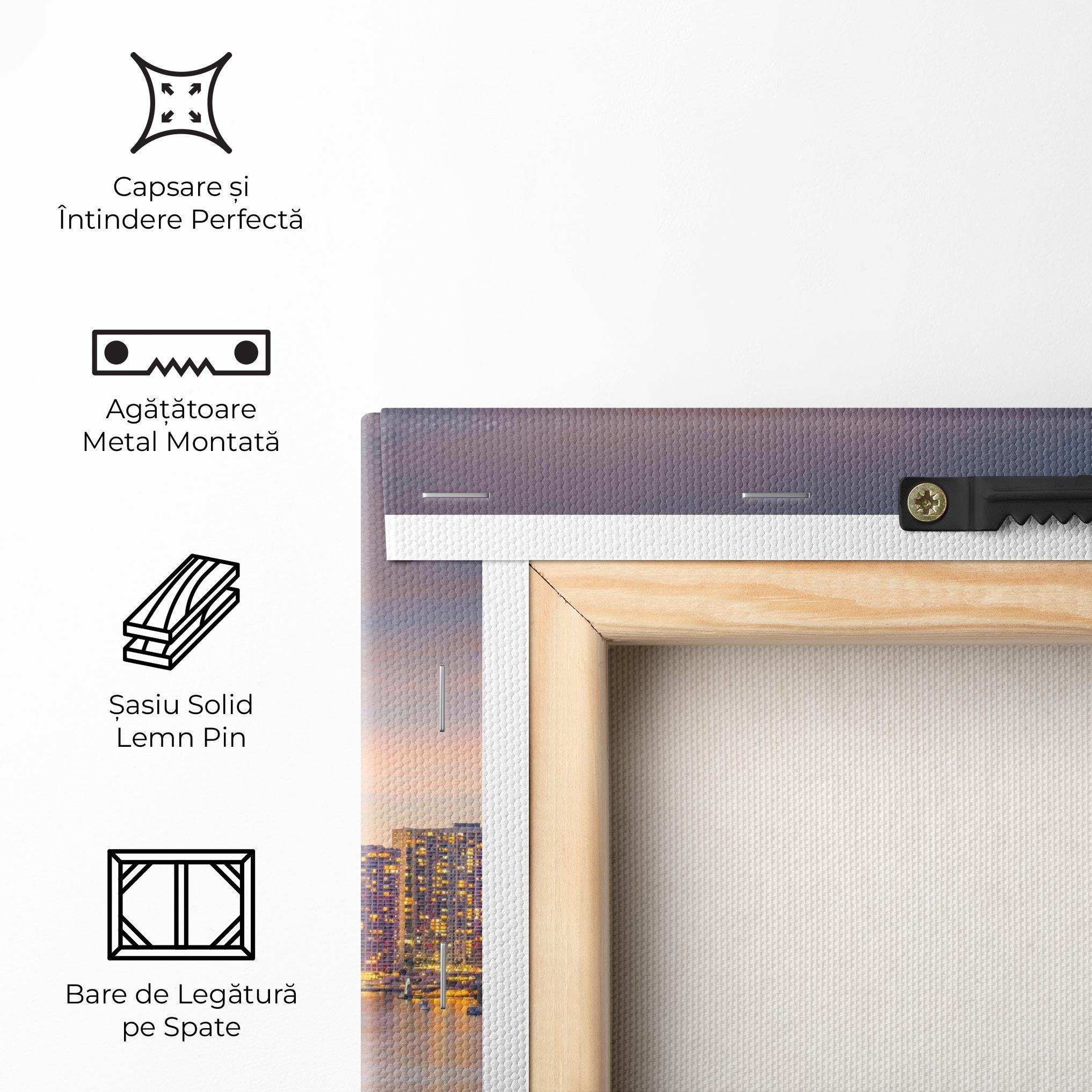 Tablou Canvas Brisbane City Skyline mockup 5