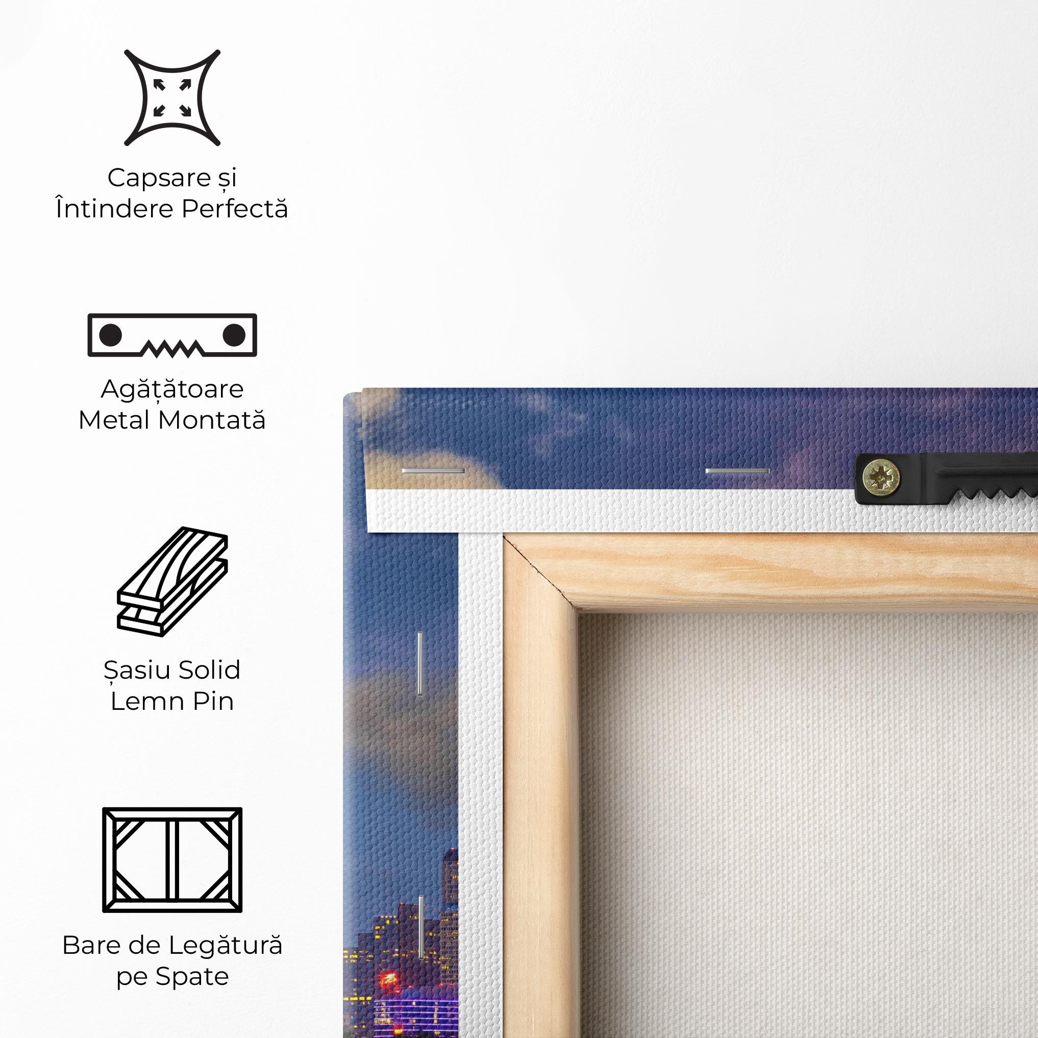 Tablou Canvas Dallas Dusk mockup 5
