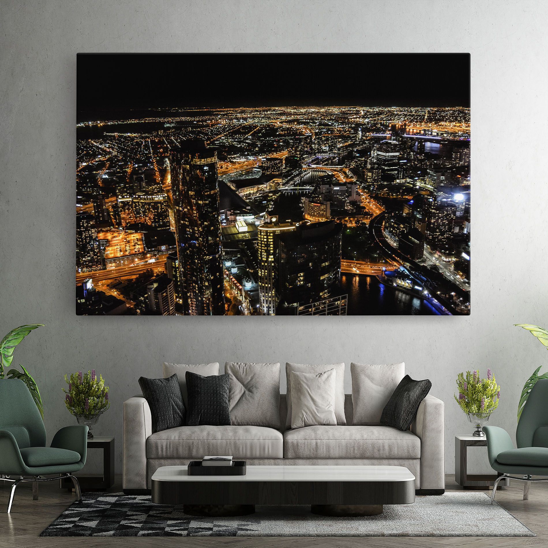 Black City Light mockup 7