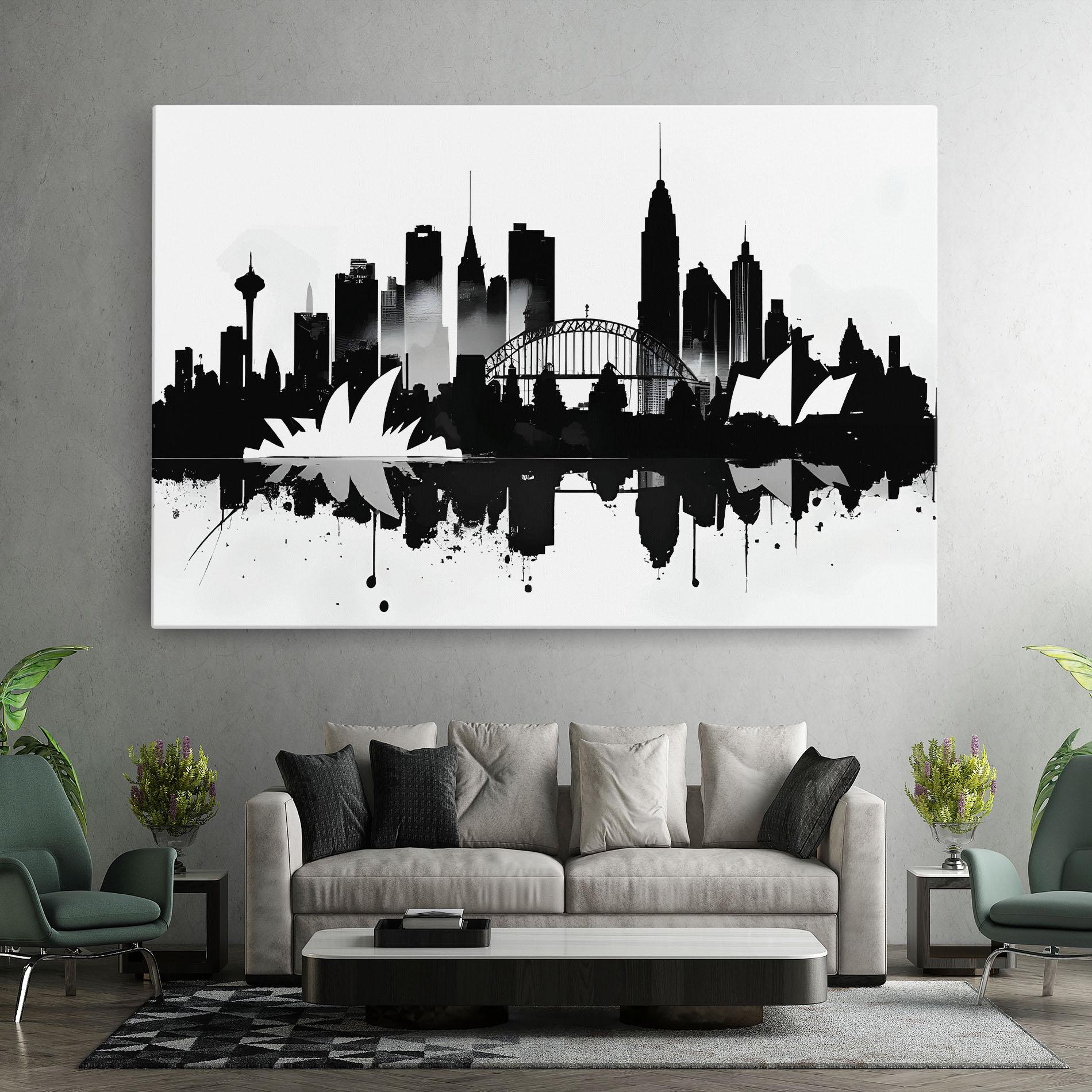 Tablou Canvas Opera House Art mockup 7