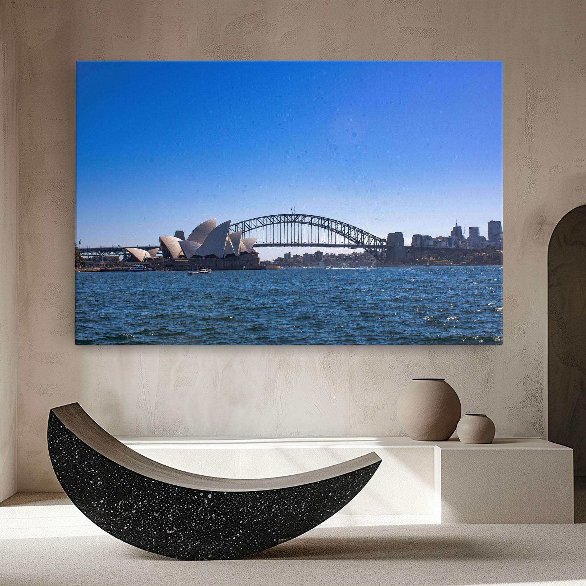 Tablou Canvas Sydney Day Bridge mockup 8