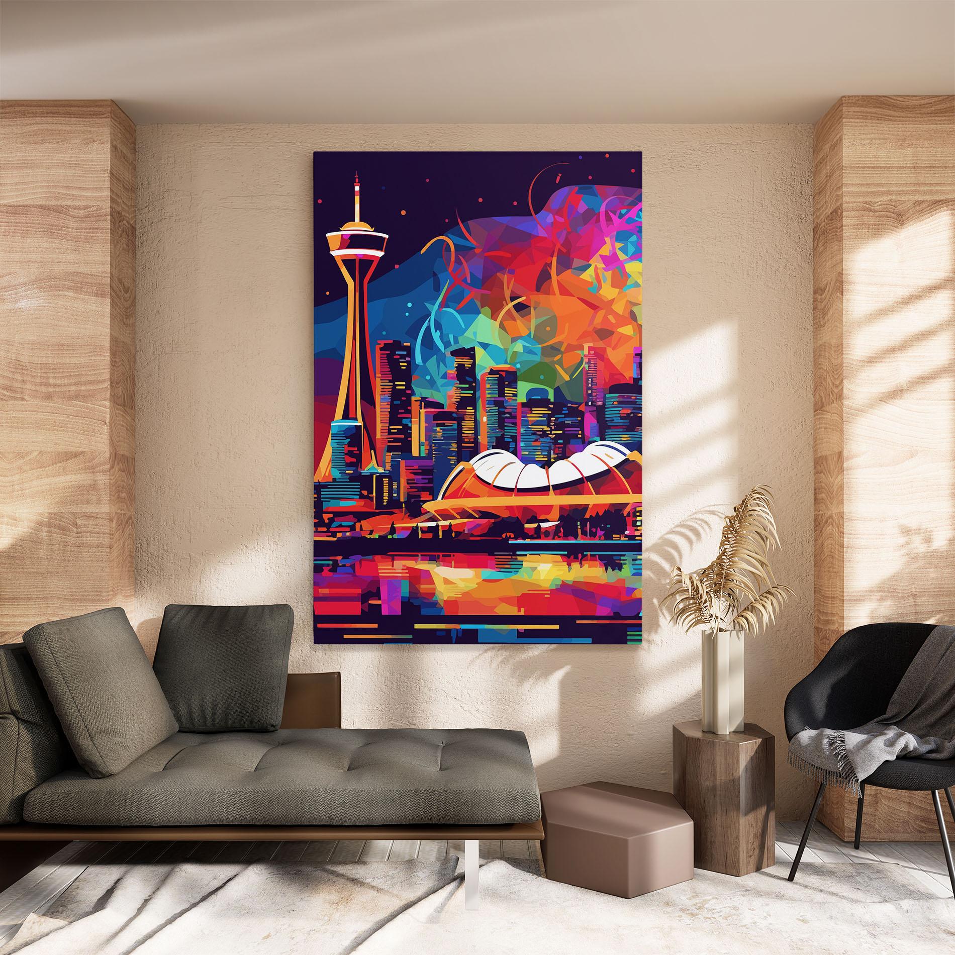 Tablou Canvas Olympic Stadium Art mockup 8