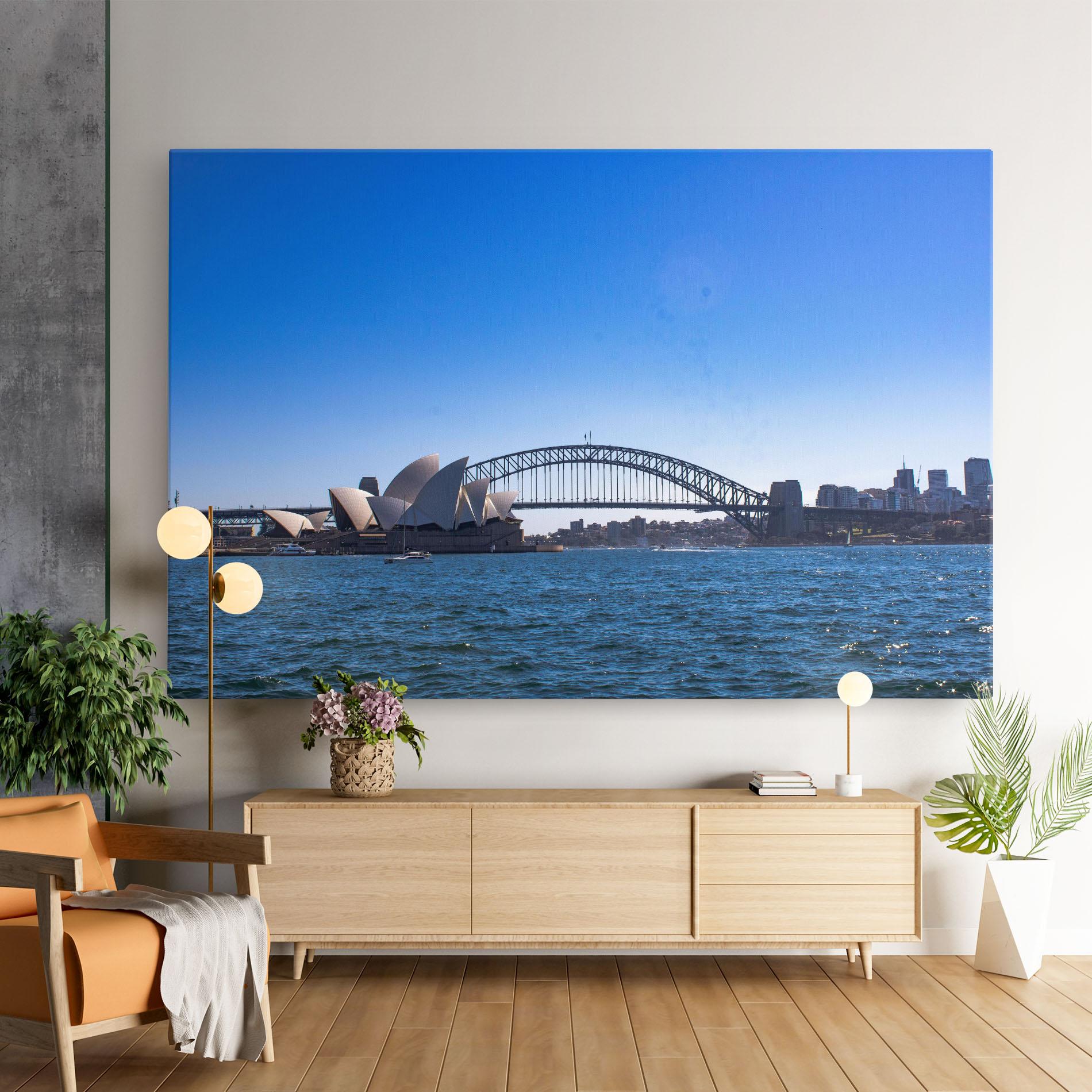 Tablou Canvas Sydney Day Bridge mockup 9