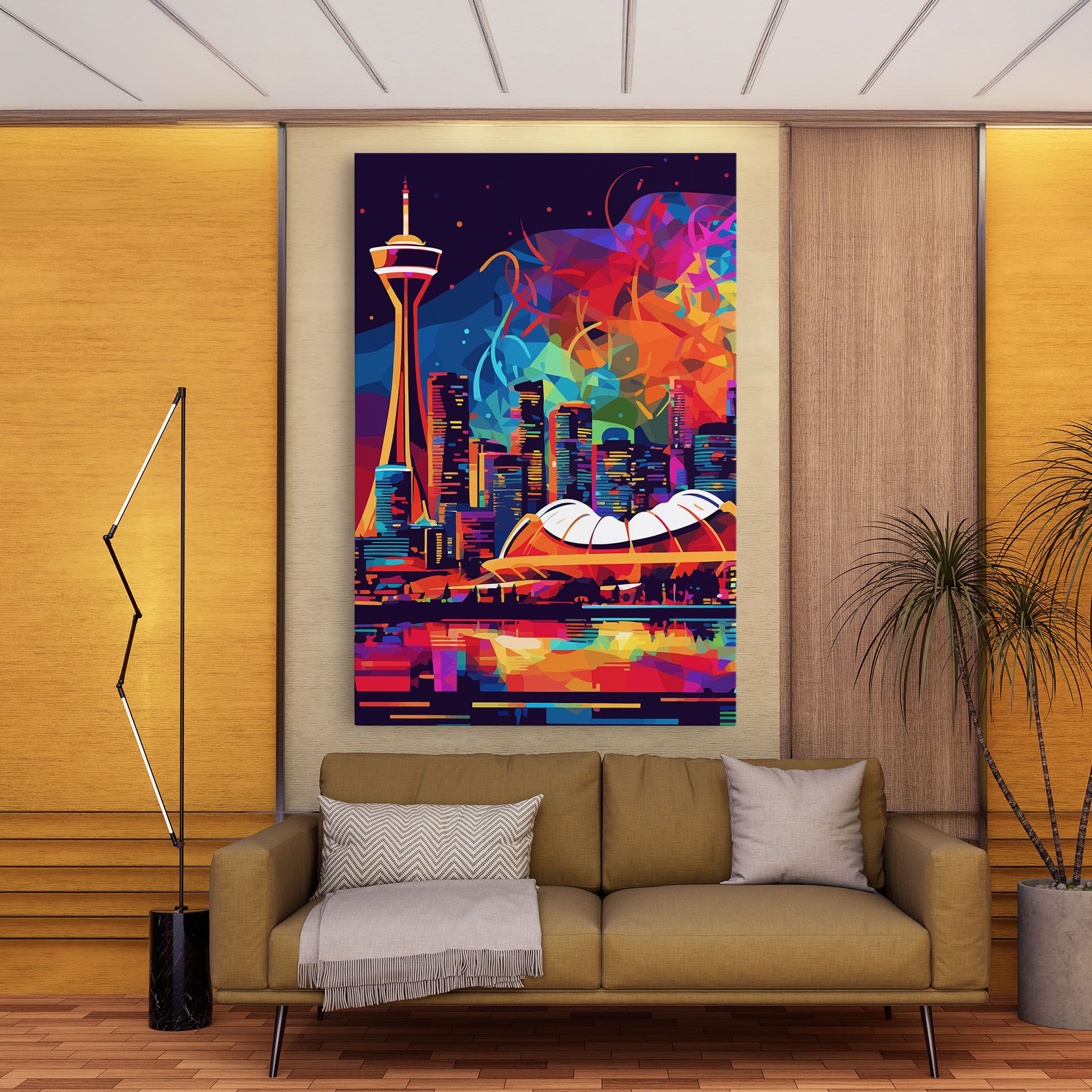 Olympic Stadium Art mockup 9