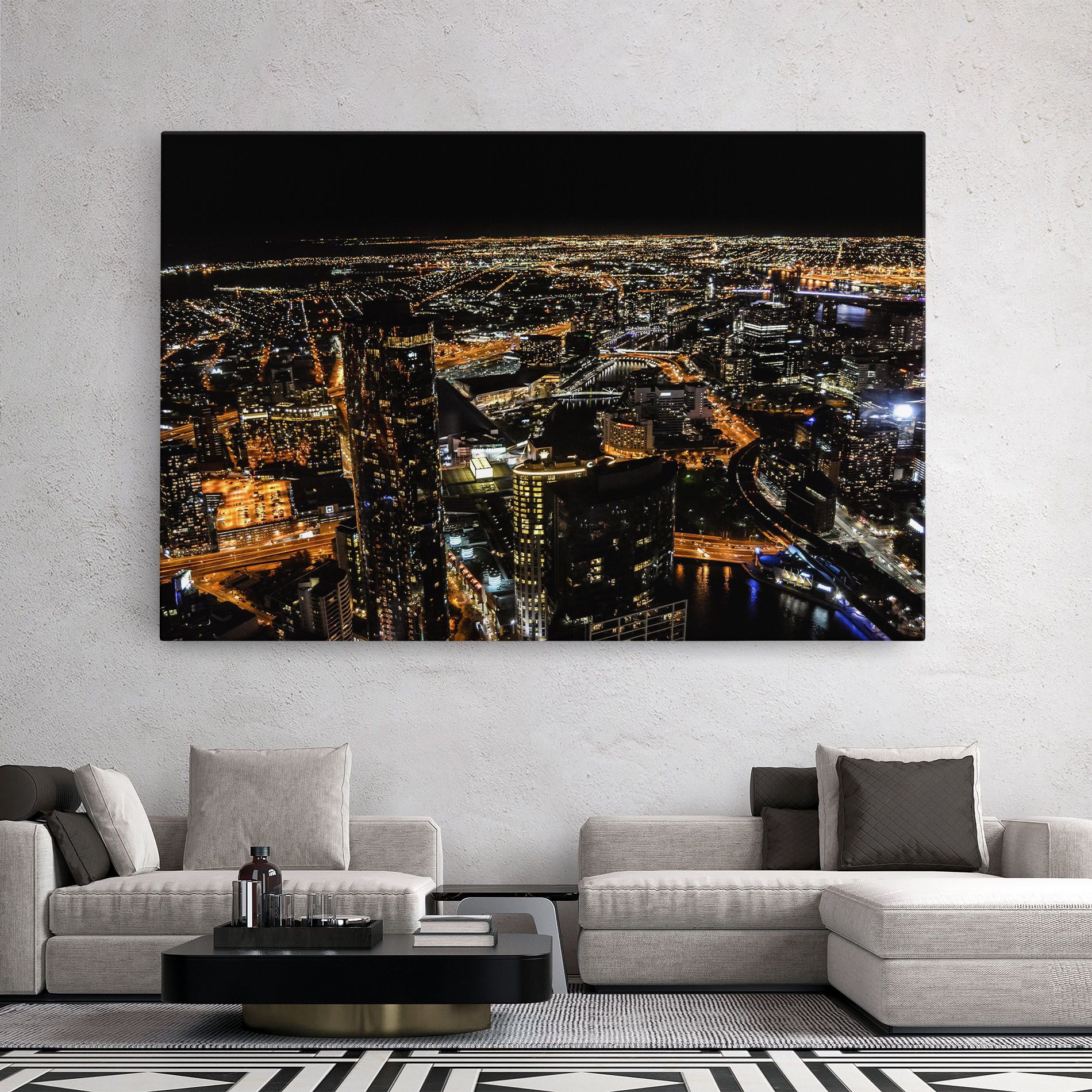 Black City Light mockup 2