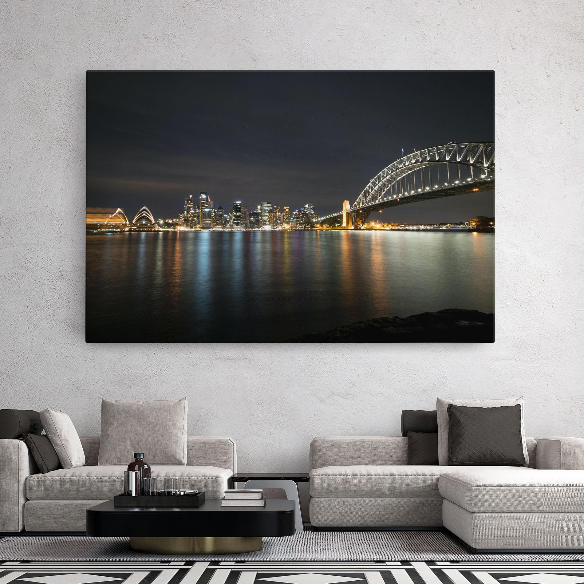 Tablou Canvas Harbour Bridge mockup 2