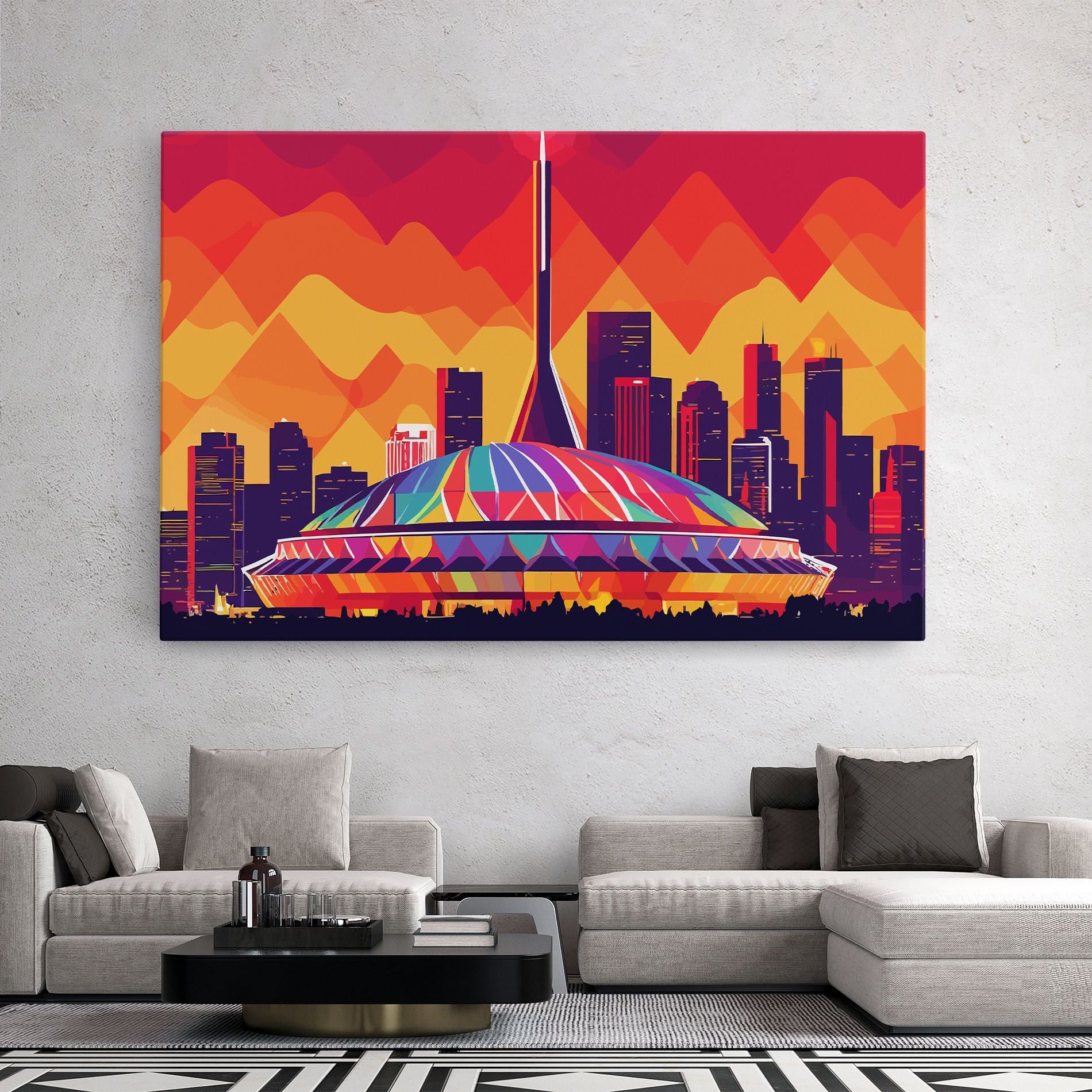 Olympic Stadium mockup 2