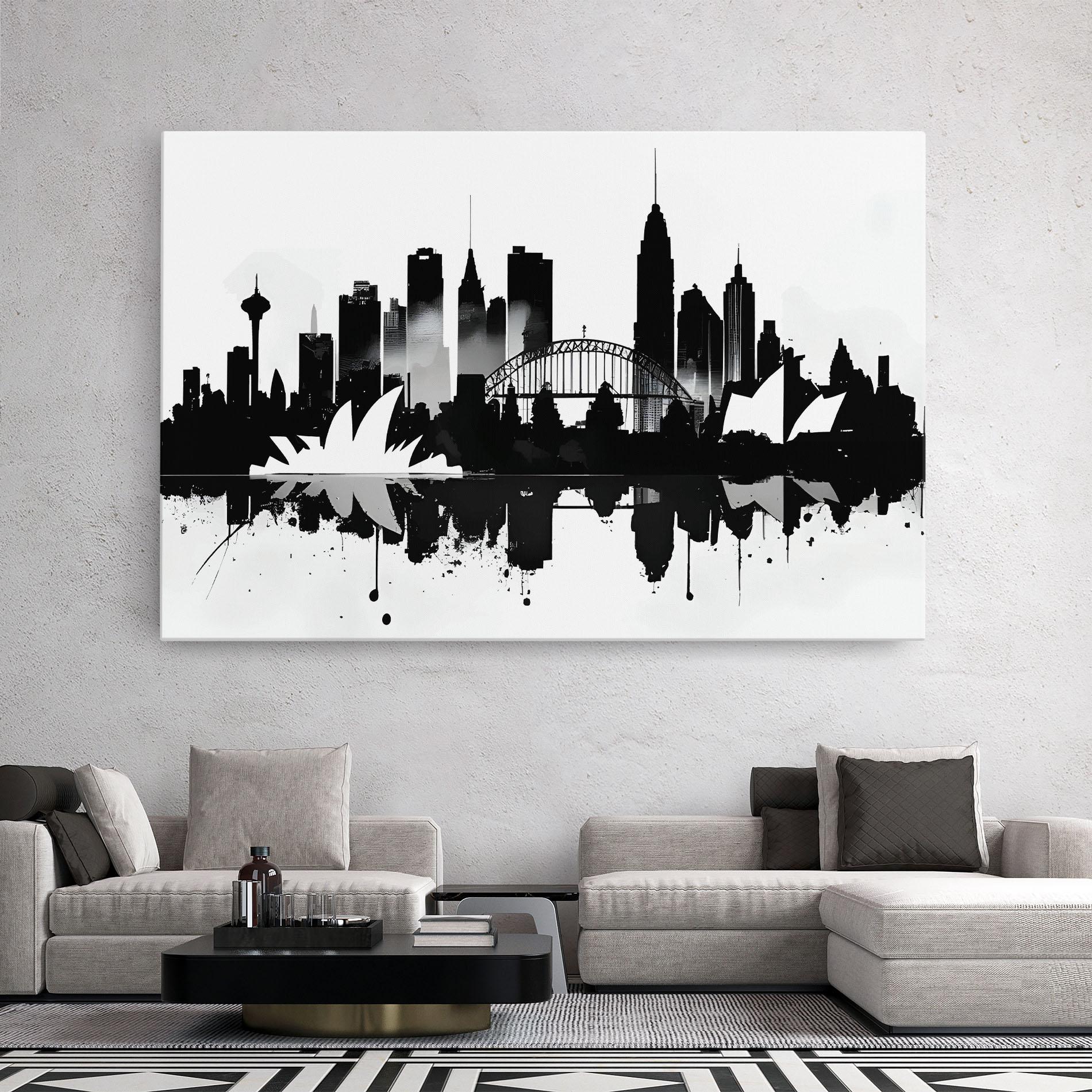 Tablou Canvas Opera House Art mockup 2