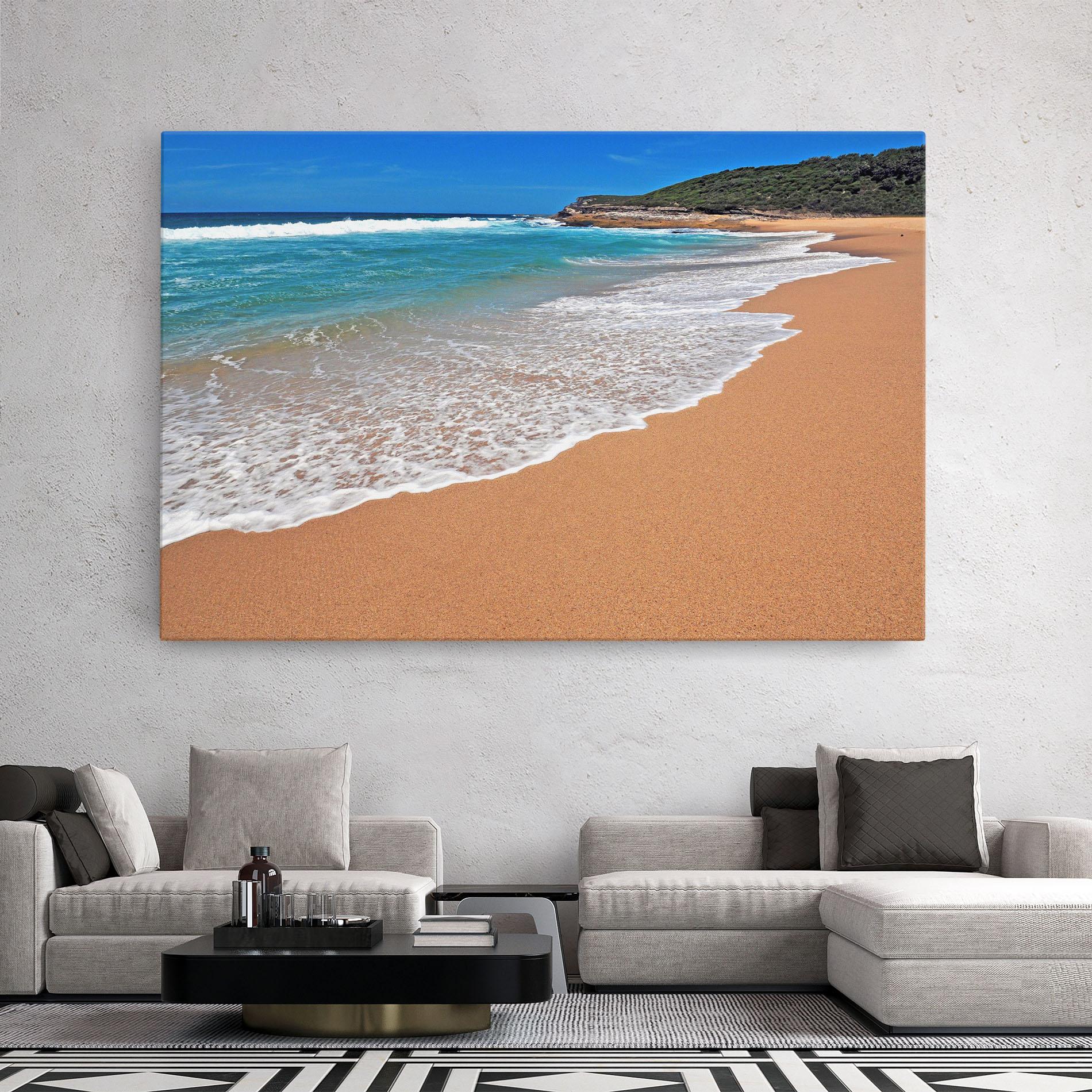 Tablou Canvas Pristine Beach mockup 2