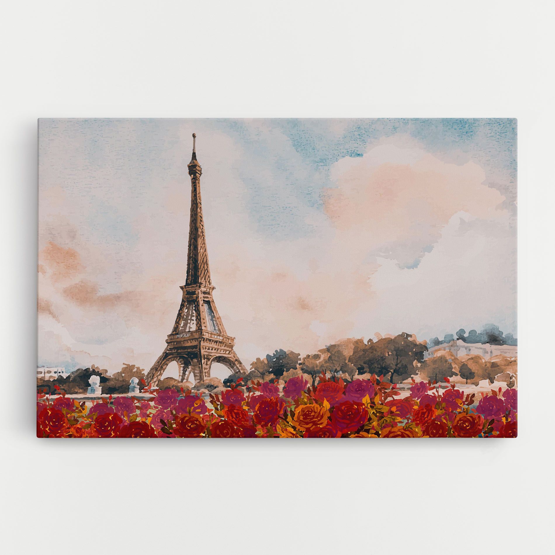 Eiffel Tower Roses mockup 0