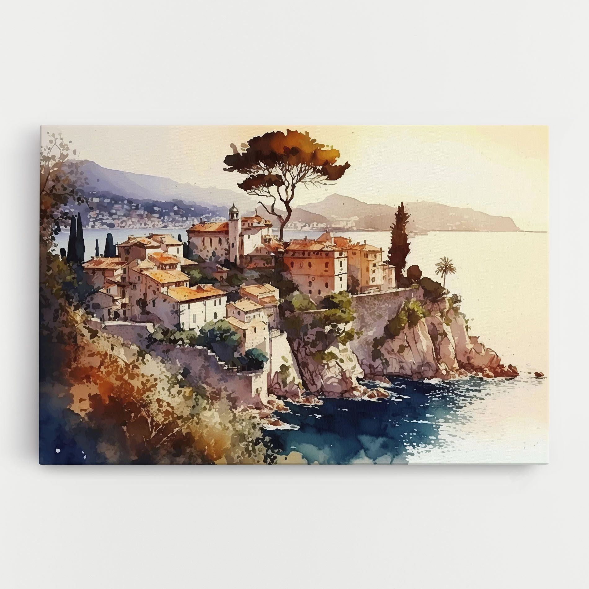 Stunning View Painting mockup 0