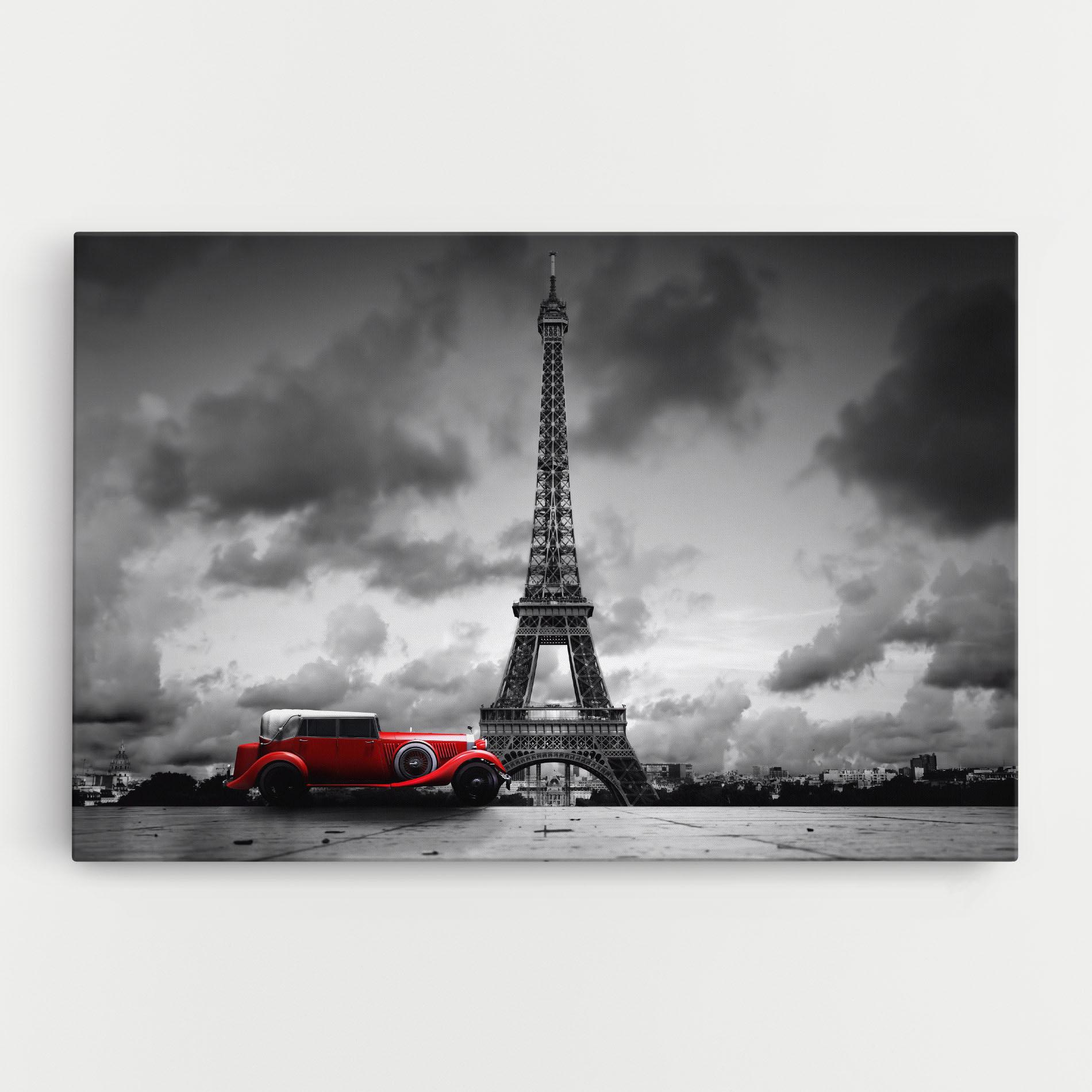 Tablou Canvas Vintage Paris mockup 0
