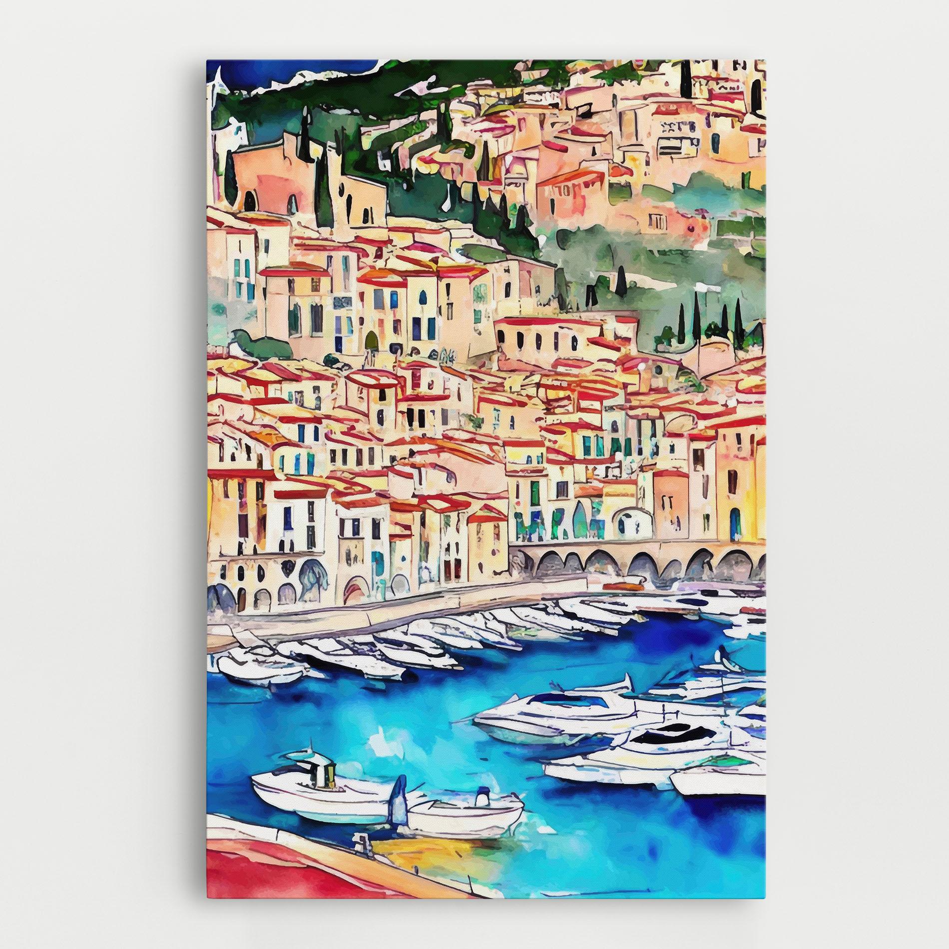 Tablou Canvas French City mockup 0
