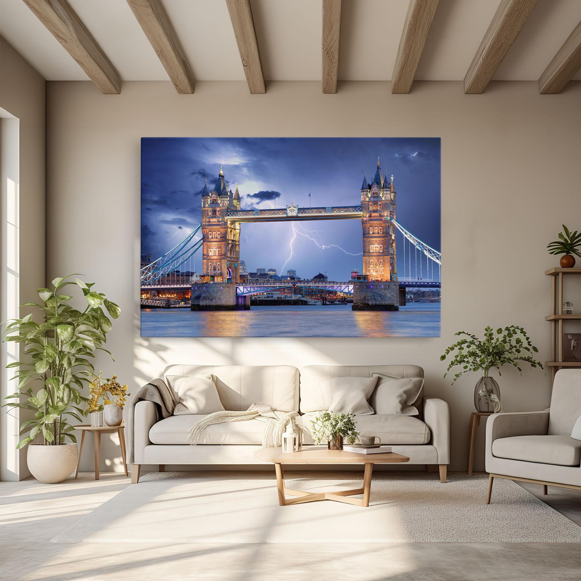 Tablou Canvas London Tower Bridge mockup 6