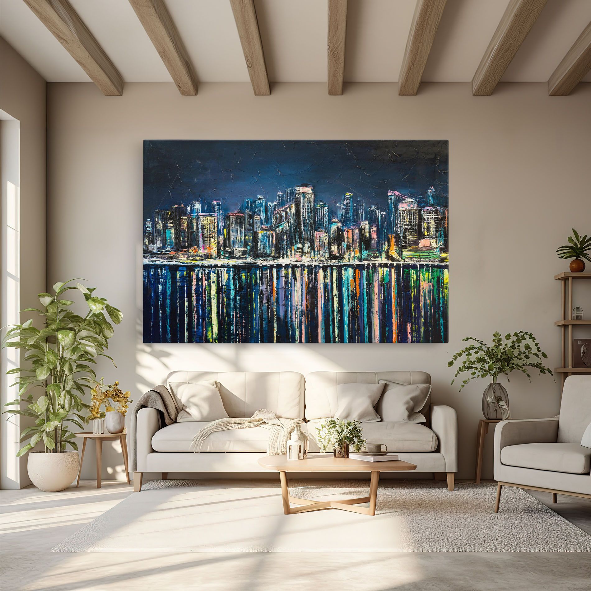 Night Cityscape mockup 6