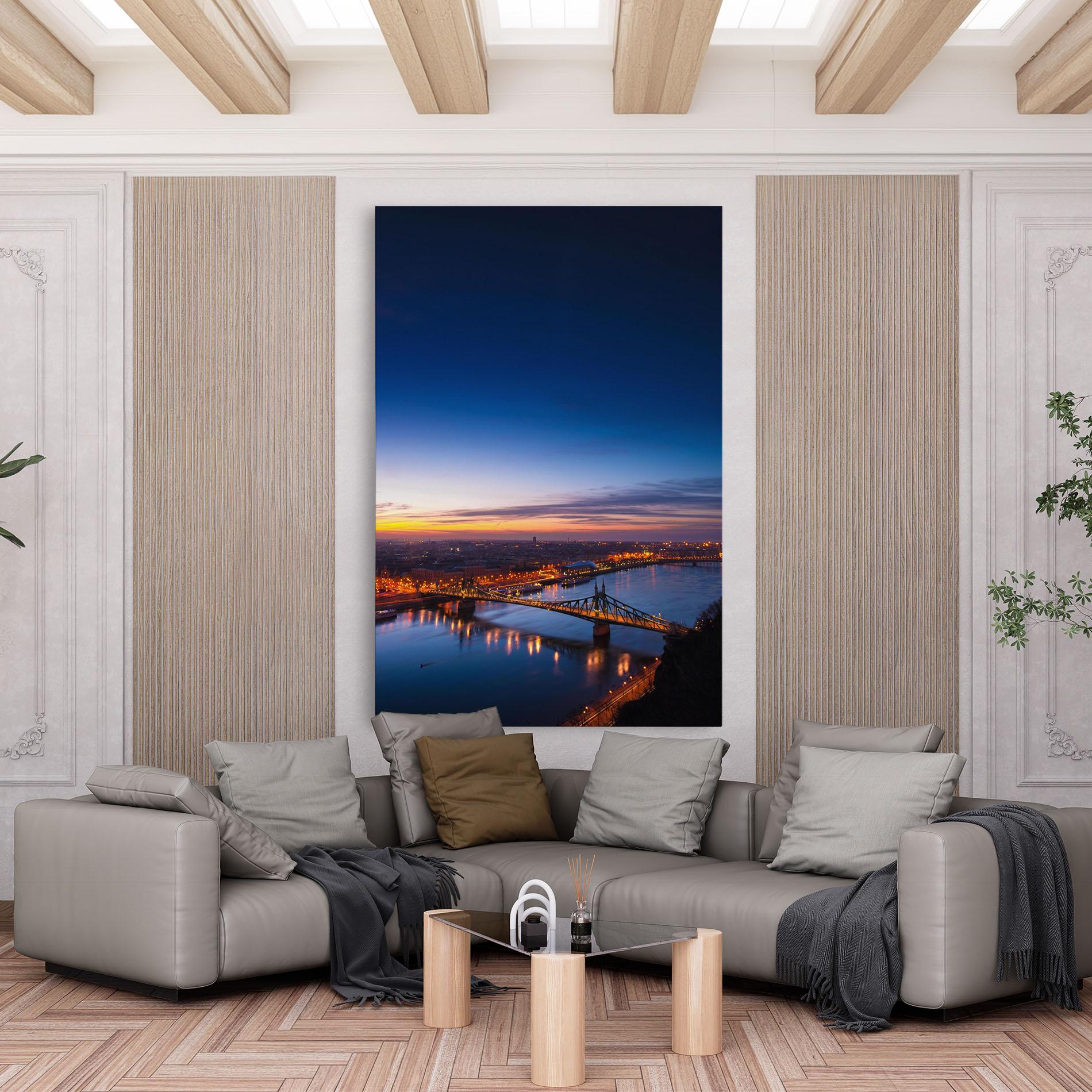 Tablou Canvas Budapest Sunset mockup 6