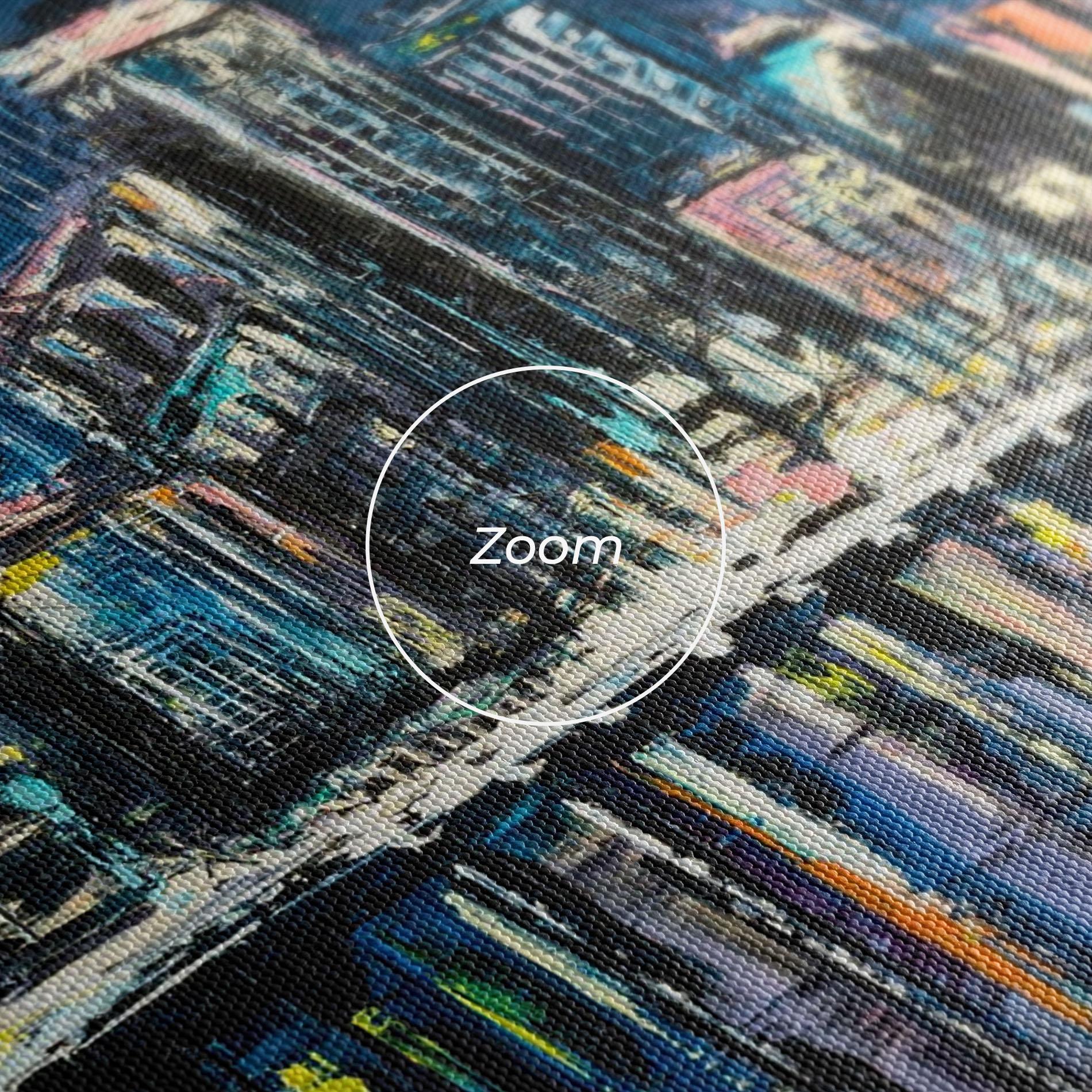 Tablou Canvas Night Cityscape mockup 3