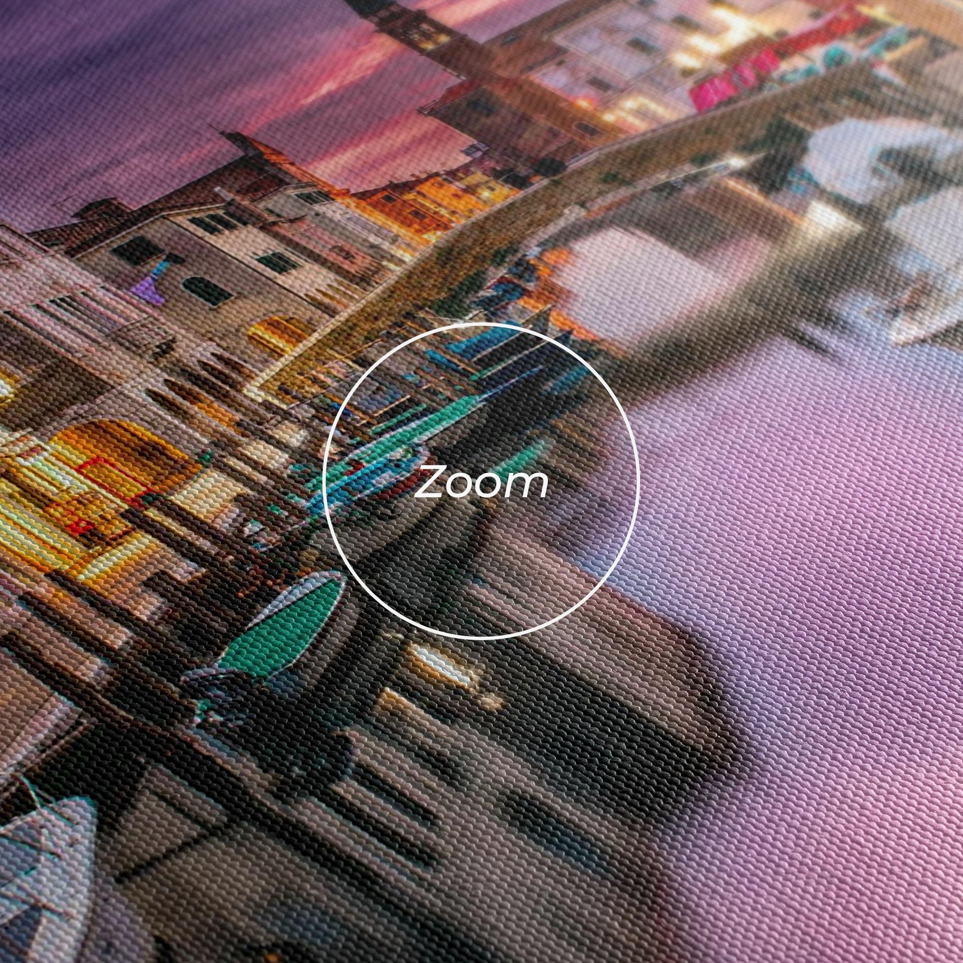 Tablou Canvas Purple Light Venecia mockup 3