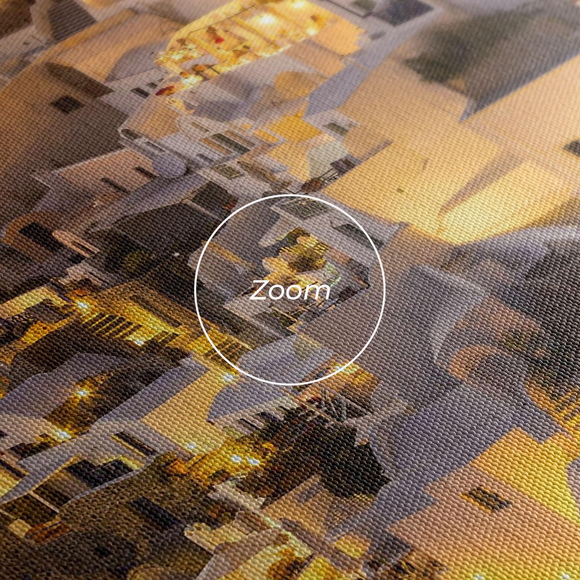 Tablou Canvas Santorini Greece mockup 3