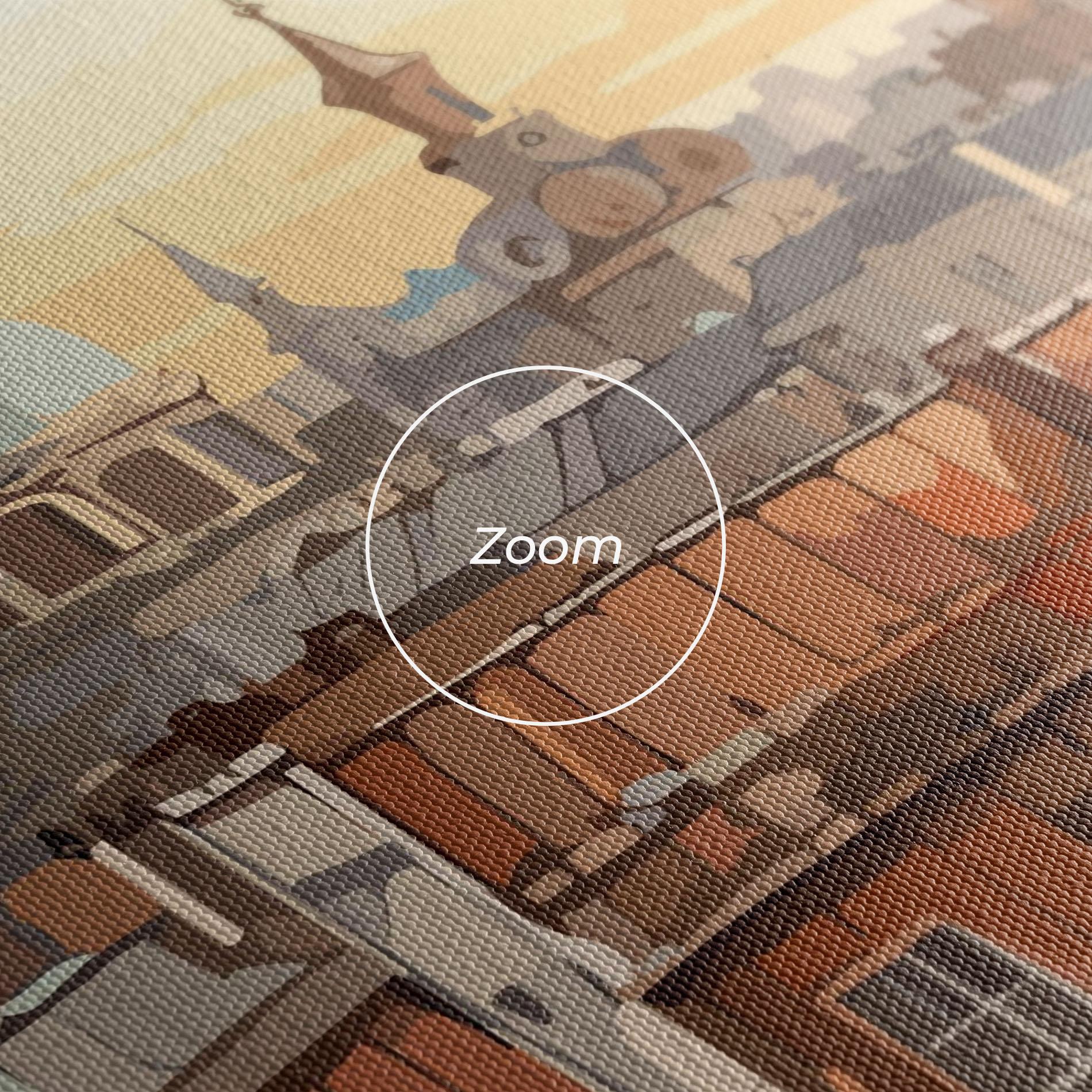 Tablou Canvas Window City View mockup 3