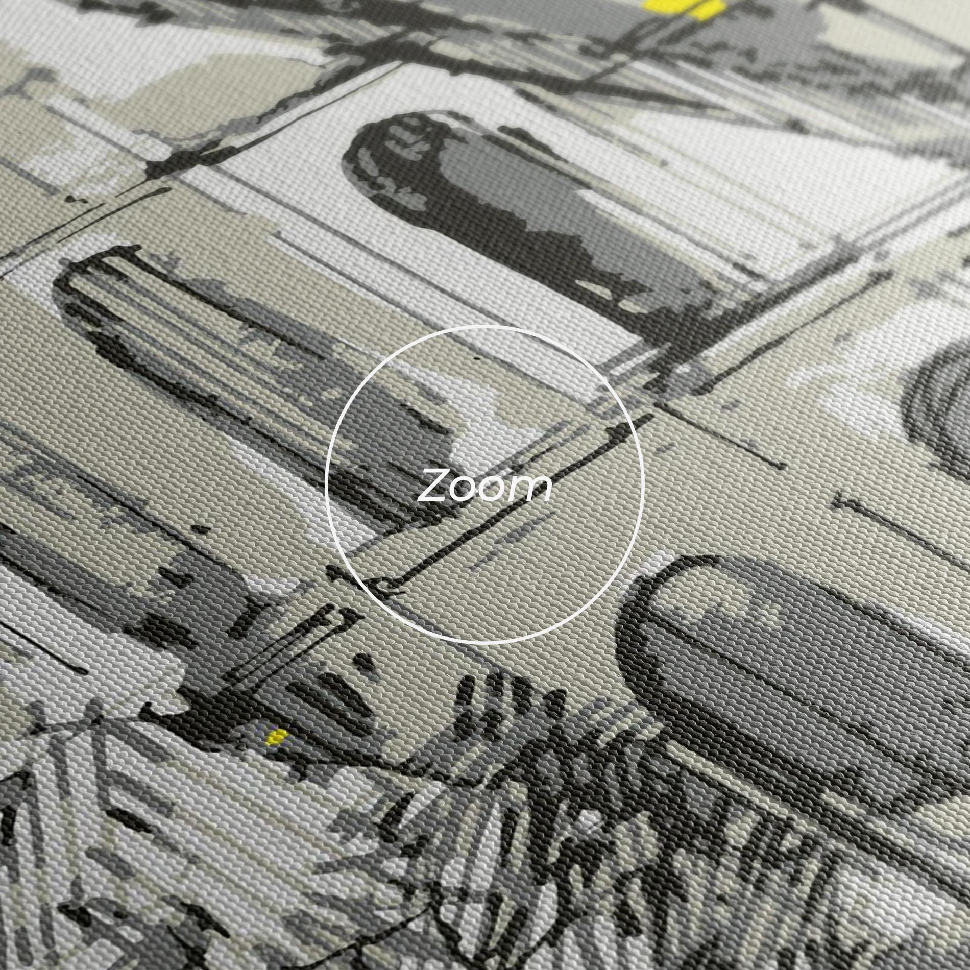 Tablou Canvas Yellow Colosseum mockup 3