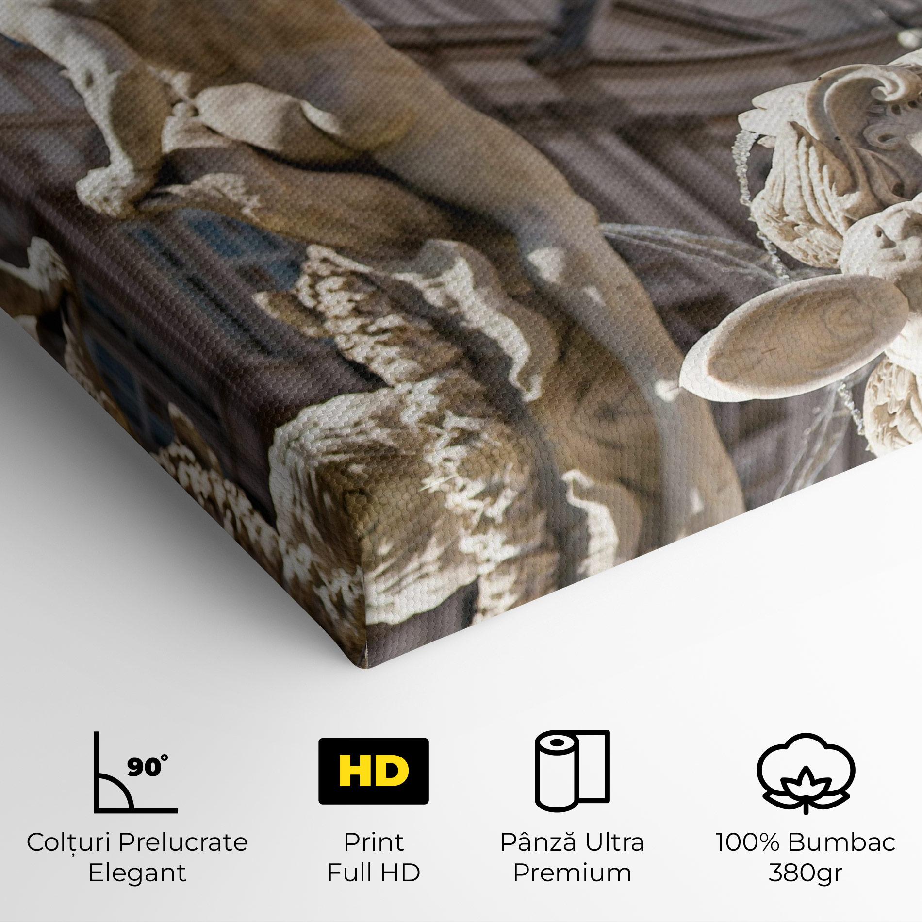 Tablou Canvas Baroque Statue Italy mockup 4