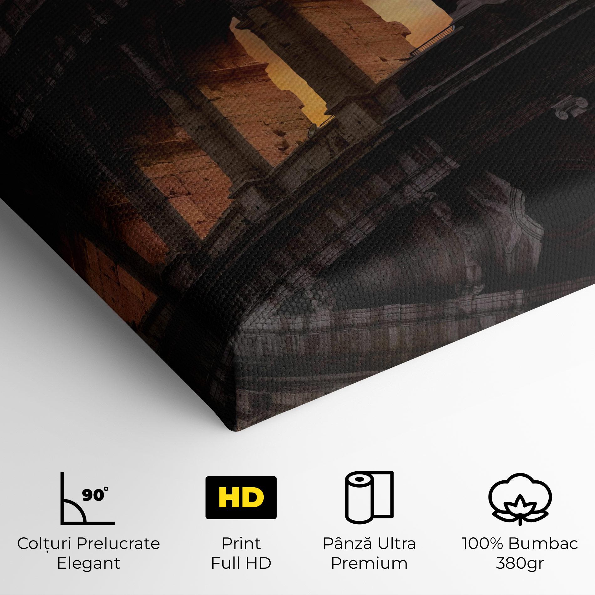 Tablou Canvas Colosseum Sunset mockup 4