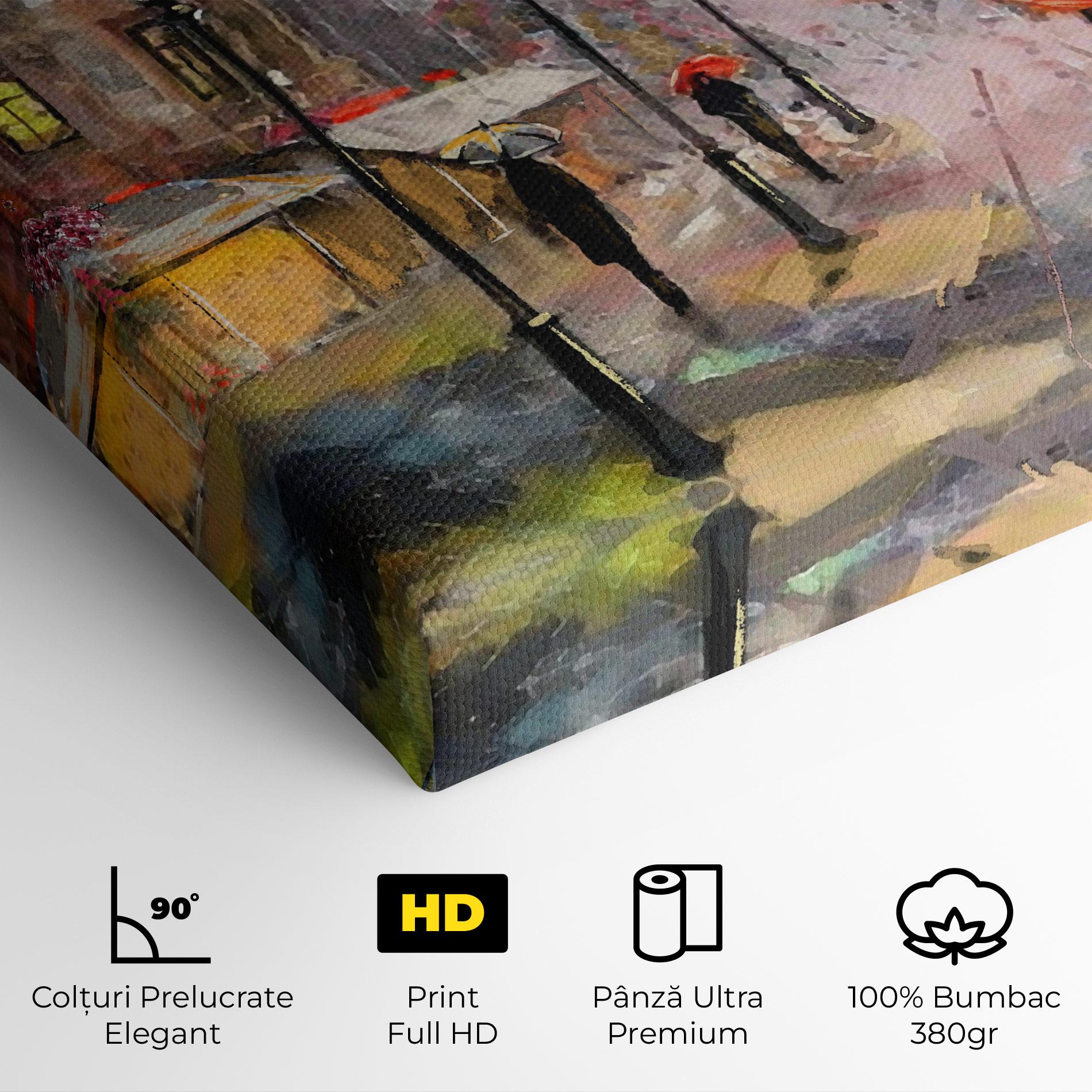 Tablou Canvas Paris Colours mockup 4