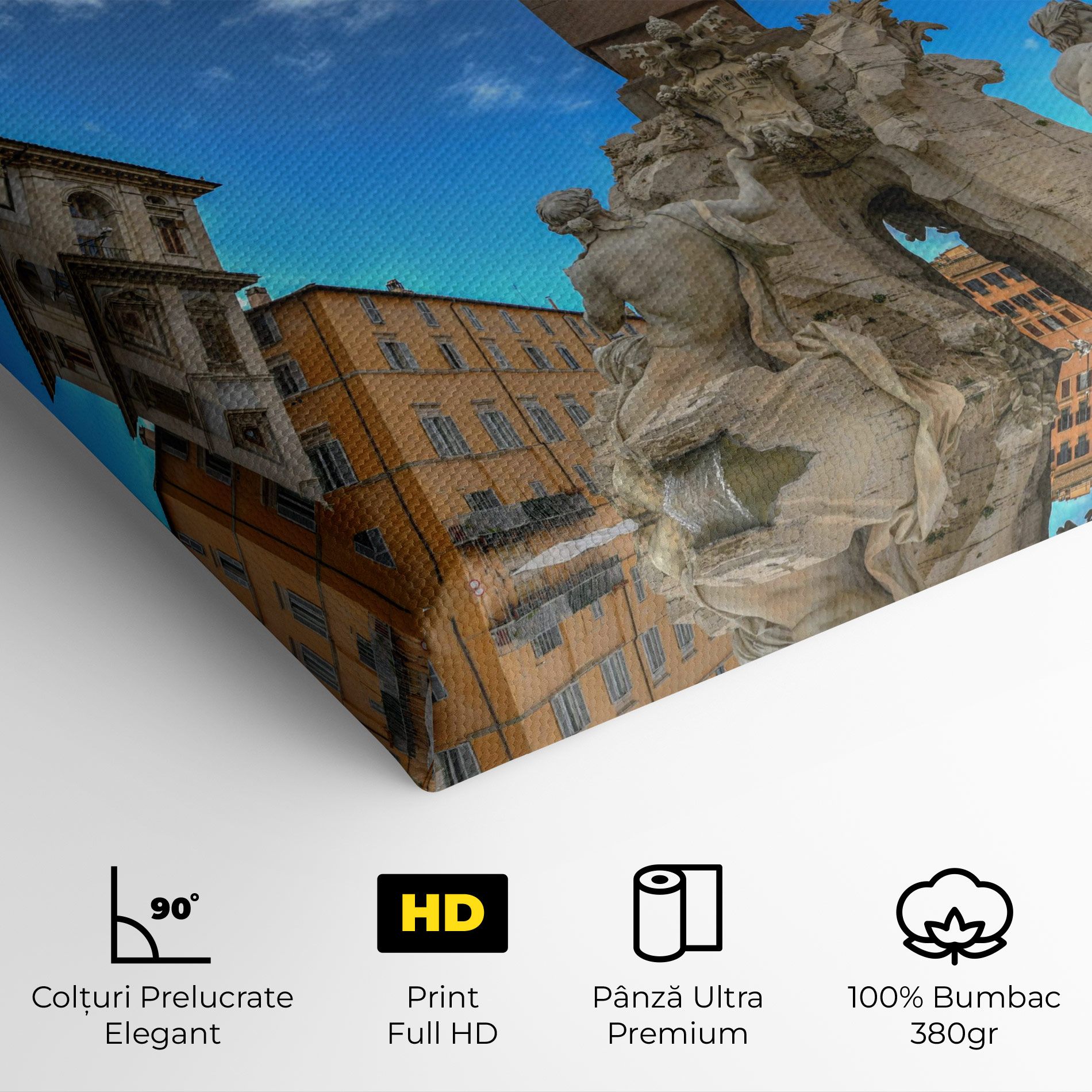 Piazza Navona Italy mockup 4