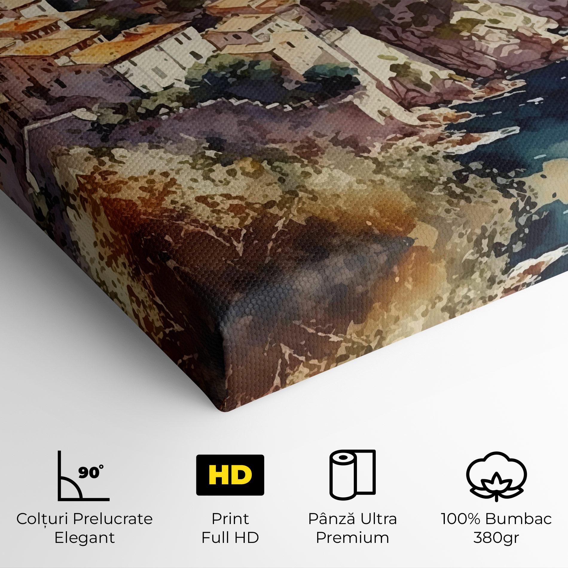 Tablou Canvas Stunning View Painting mockup 4