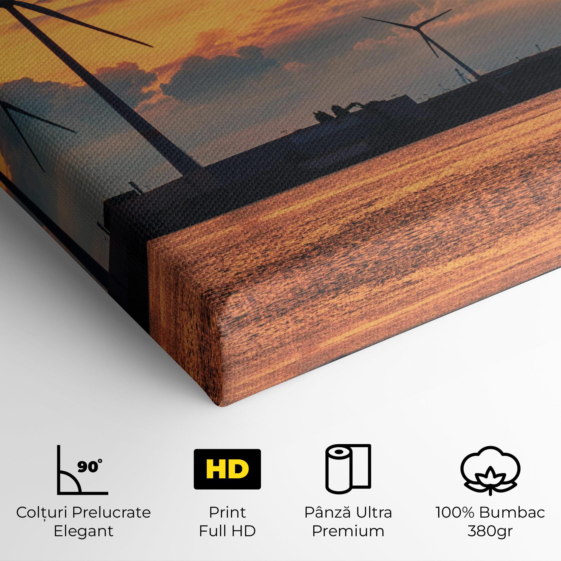 Tablou Canvas Sunset Belgium mockup 4