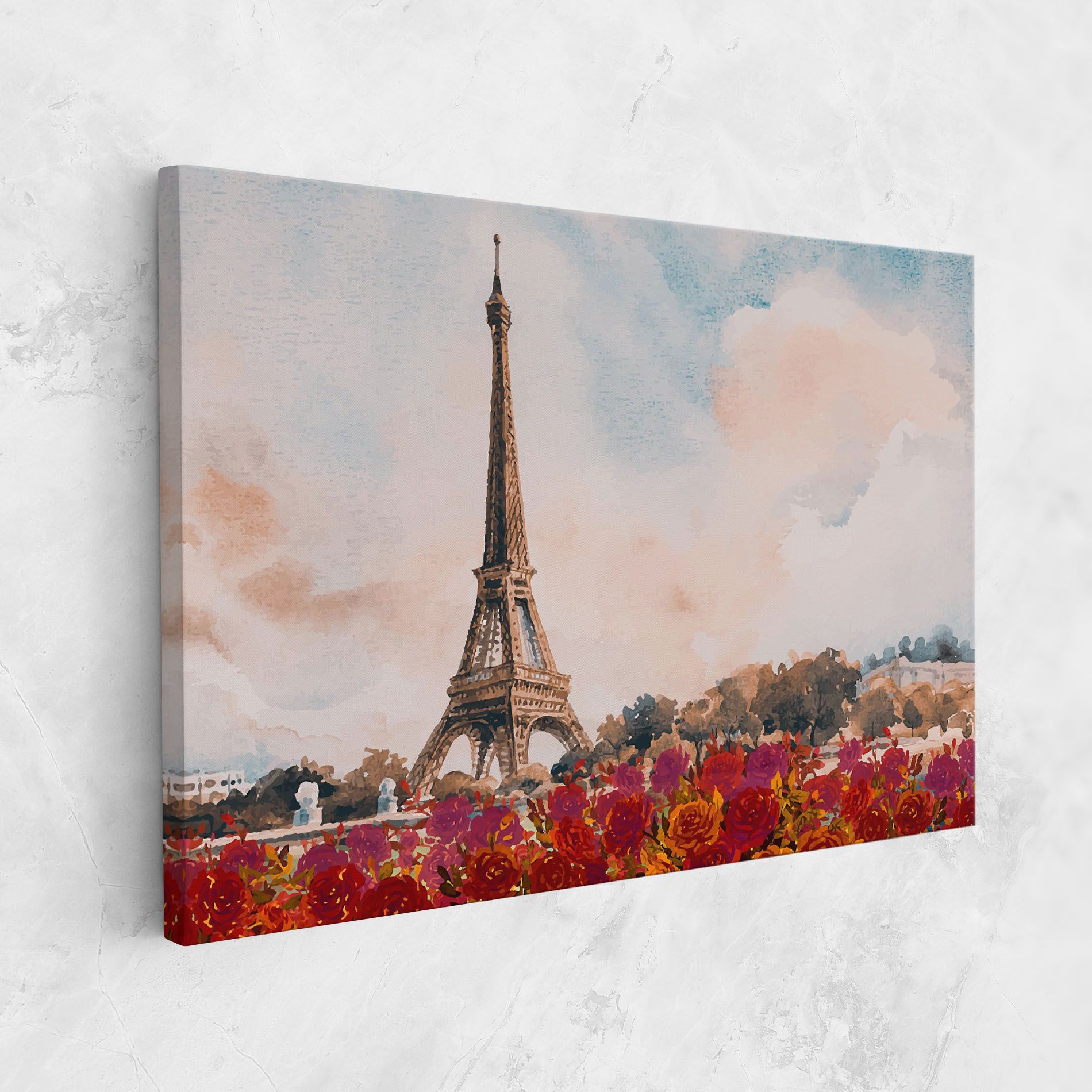 Eiffel Tower Roses mockup 1