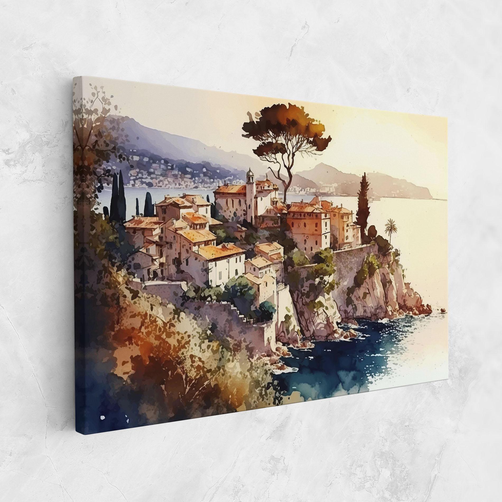 Tablou Canvas Stunning View Painting mockup 1
