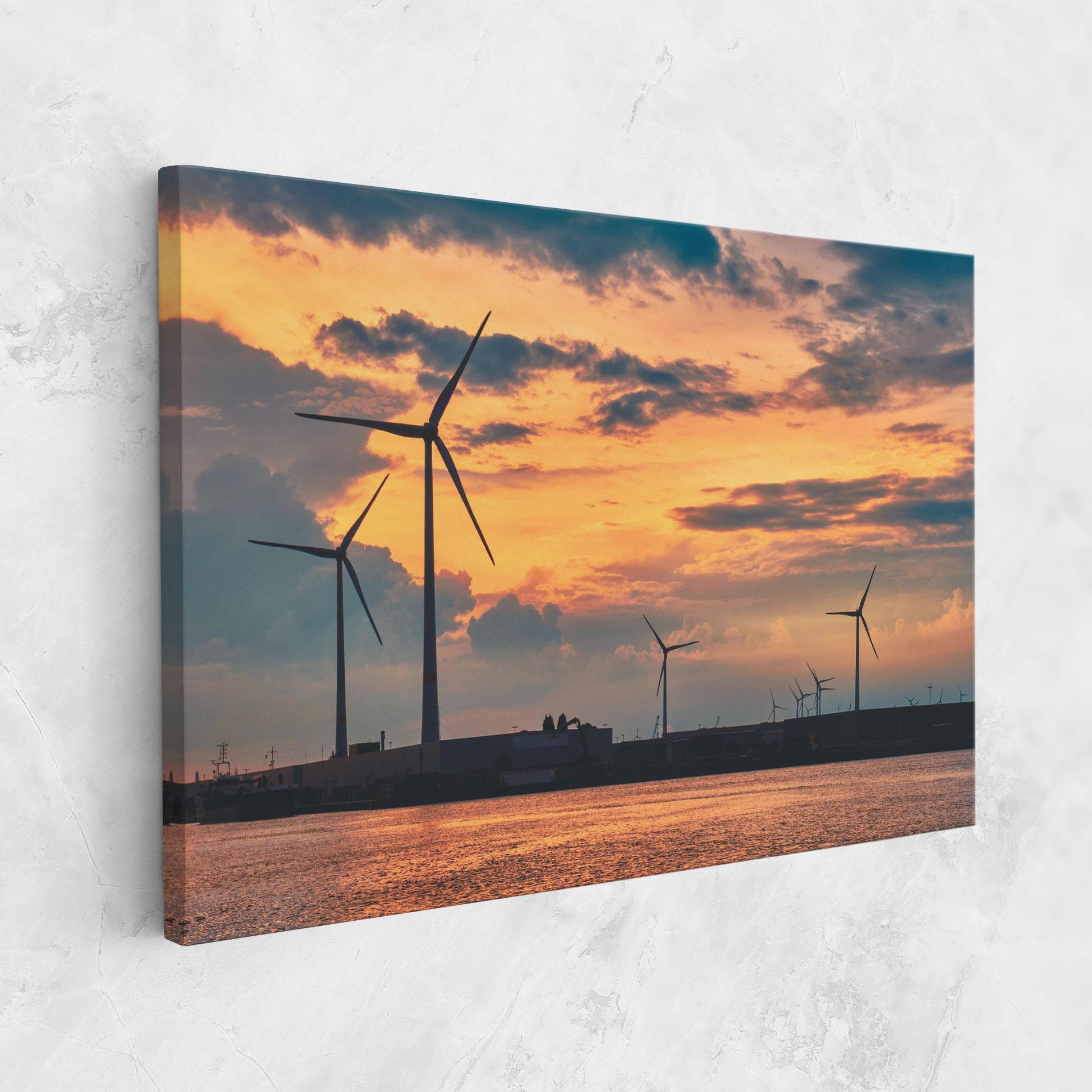 Tablou Canvas Sunset Belgium mockup 1