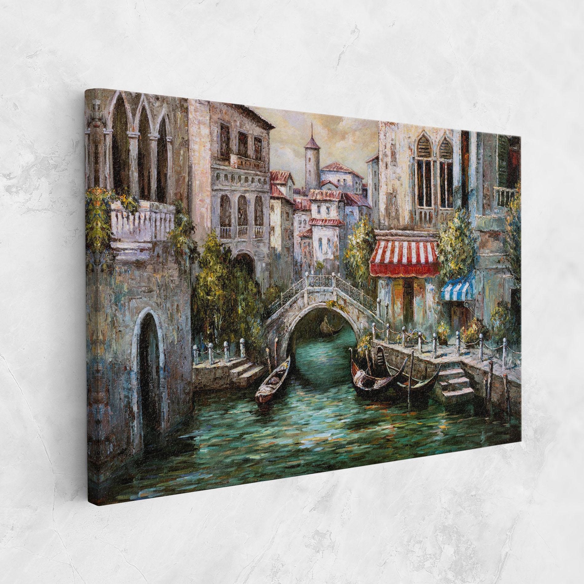 Tablou Canvas Venice Colors mockup 1