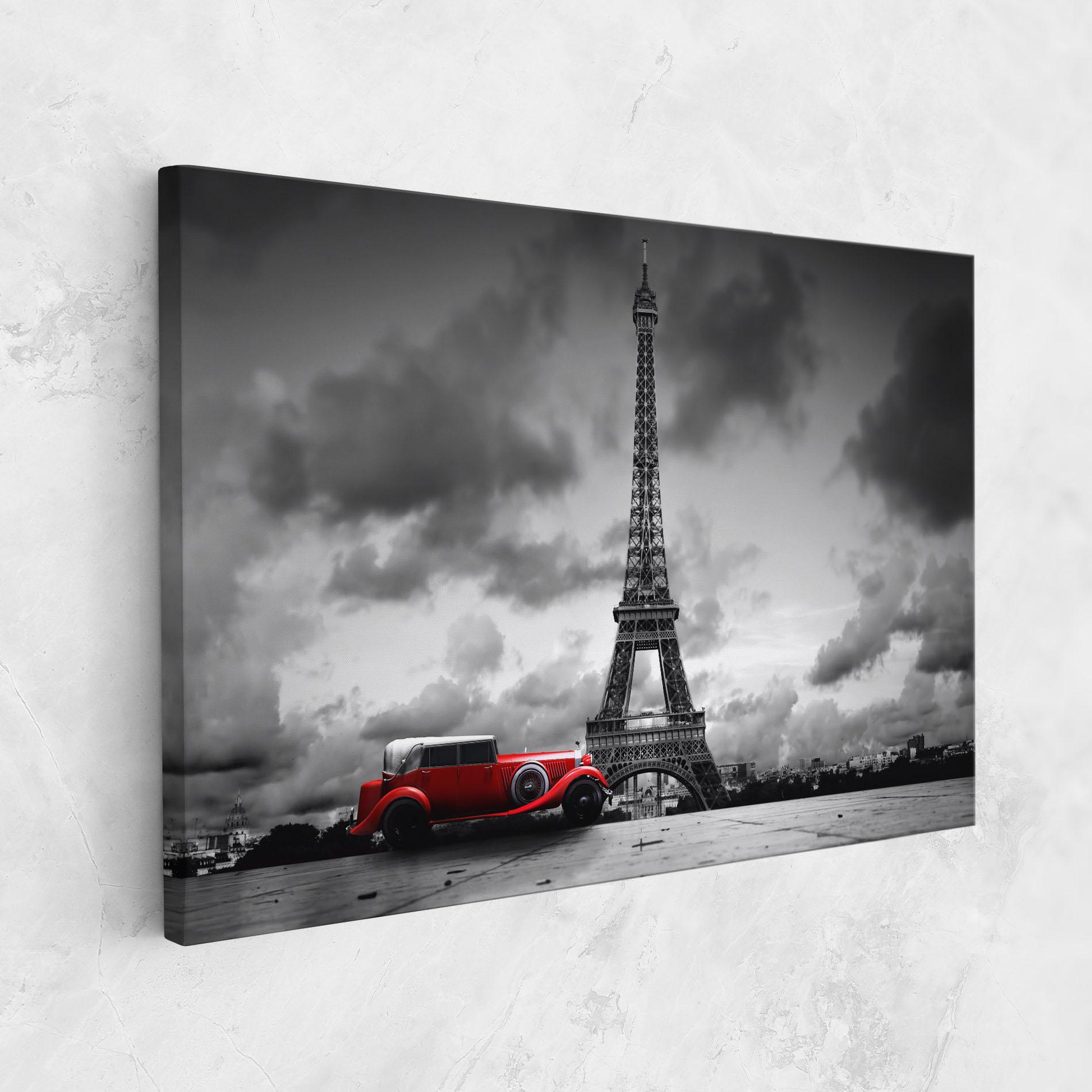 Tablou Canvas Vintage Paris mockup 1