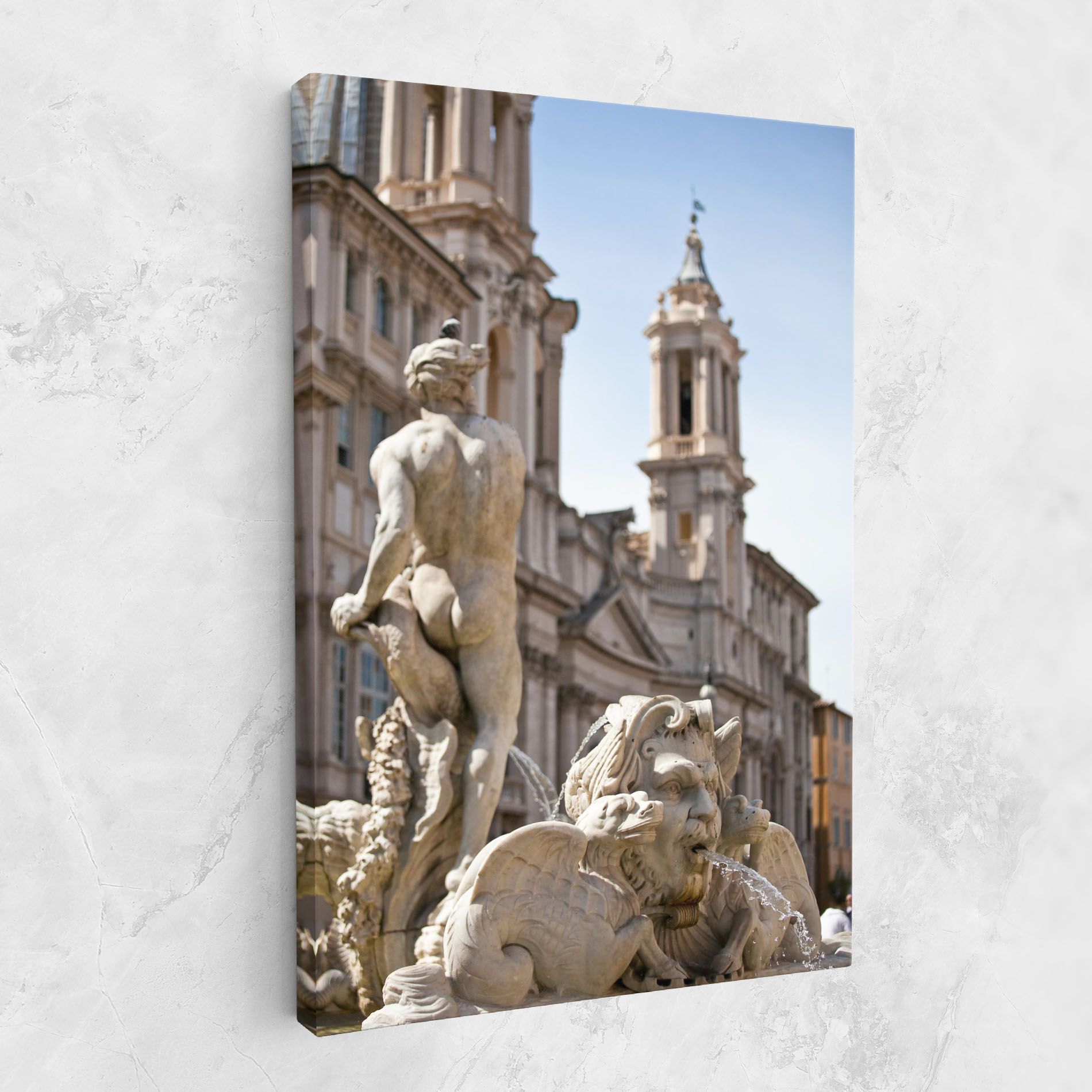 Baroque Statue Italy mockup 1