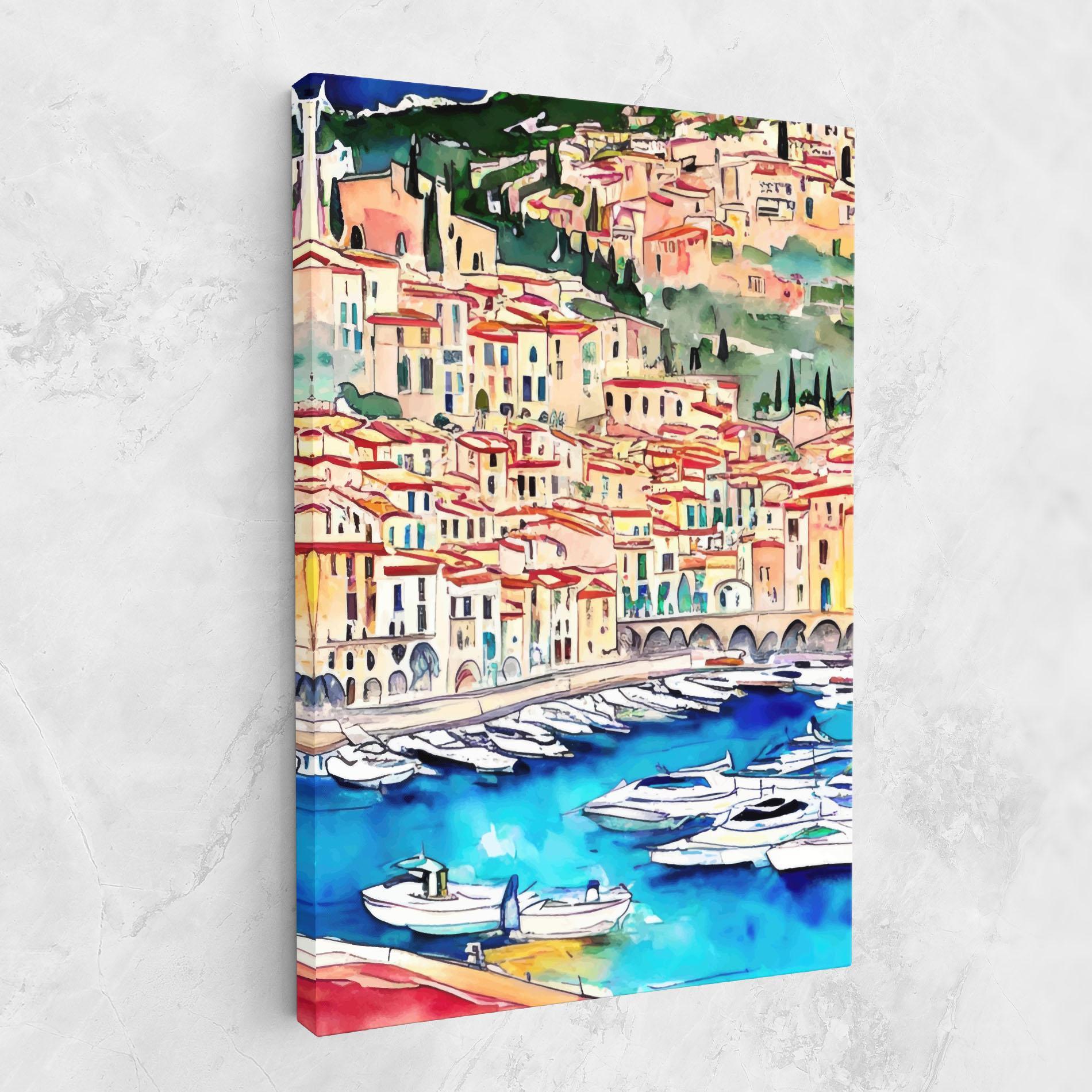 Tablou Canvas French City mockup 1