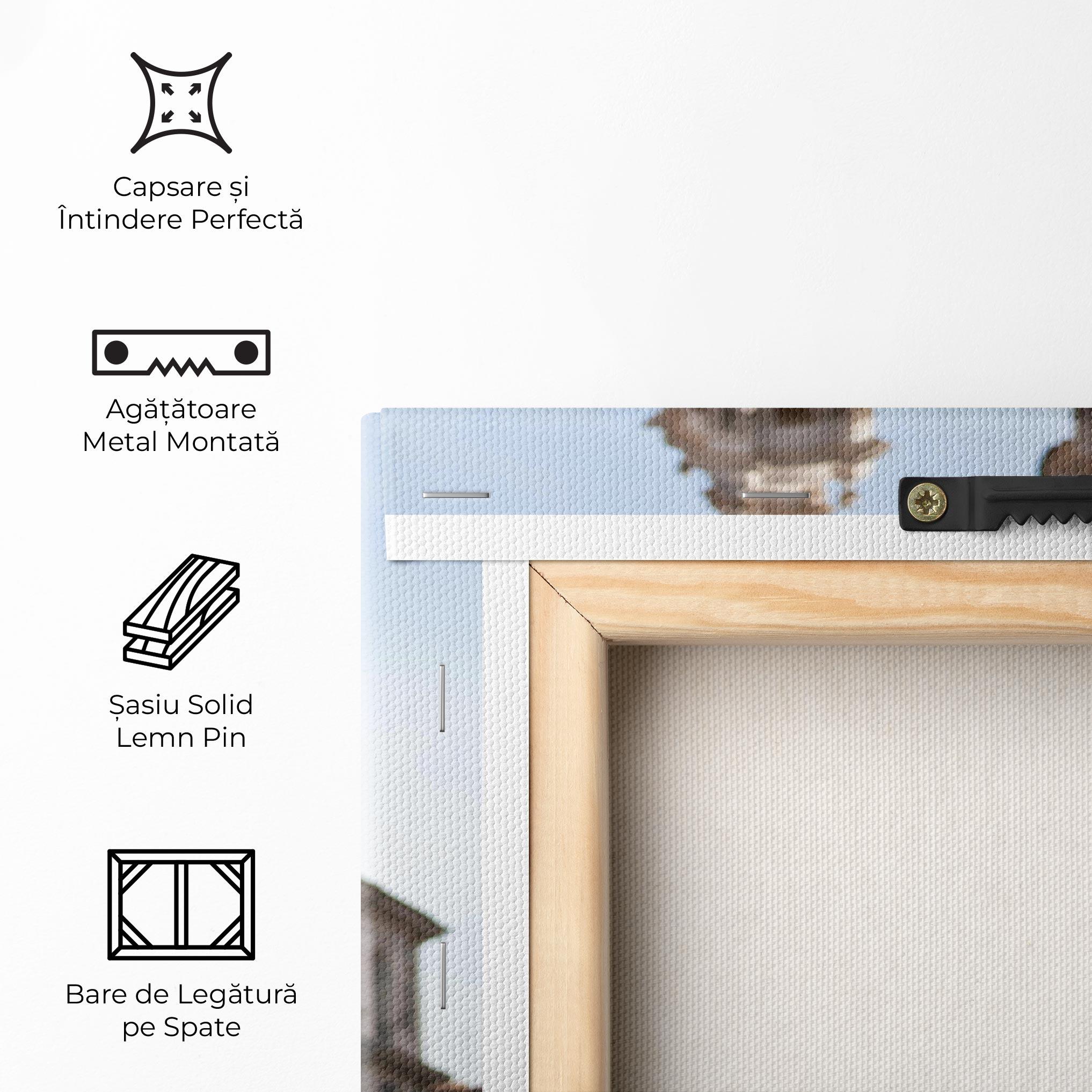 Tablou Canvas Baroque Statue Italy mockup 5