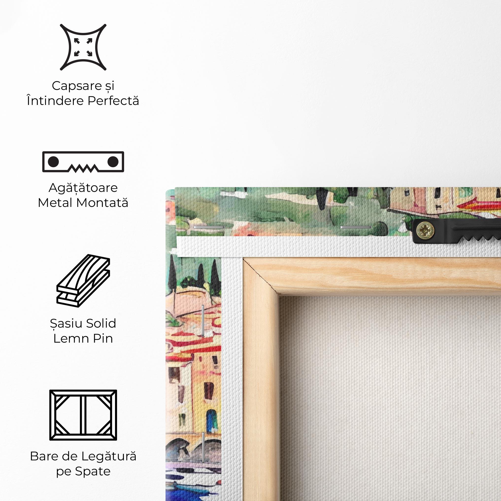 Tablou Canvas French City mockup 5