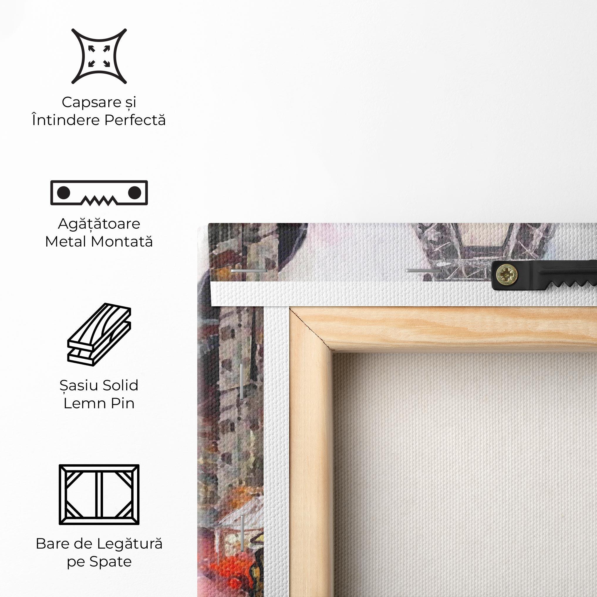 Tablou Canvas Paris Colours mockup 5