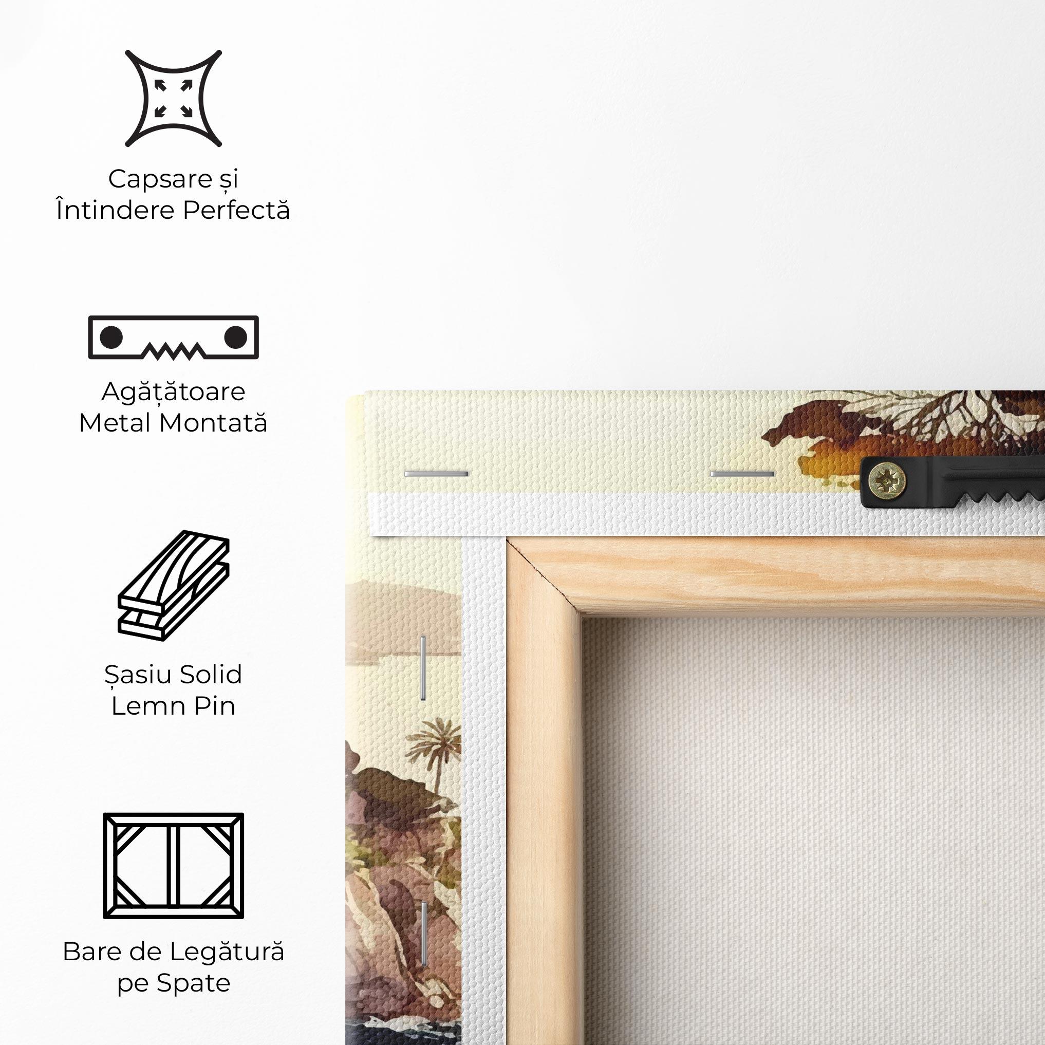 Tablou Canvas Stunning View Painting mockup 5