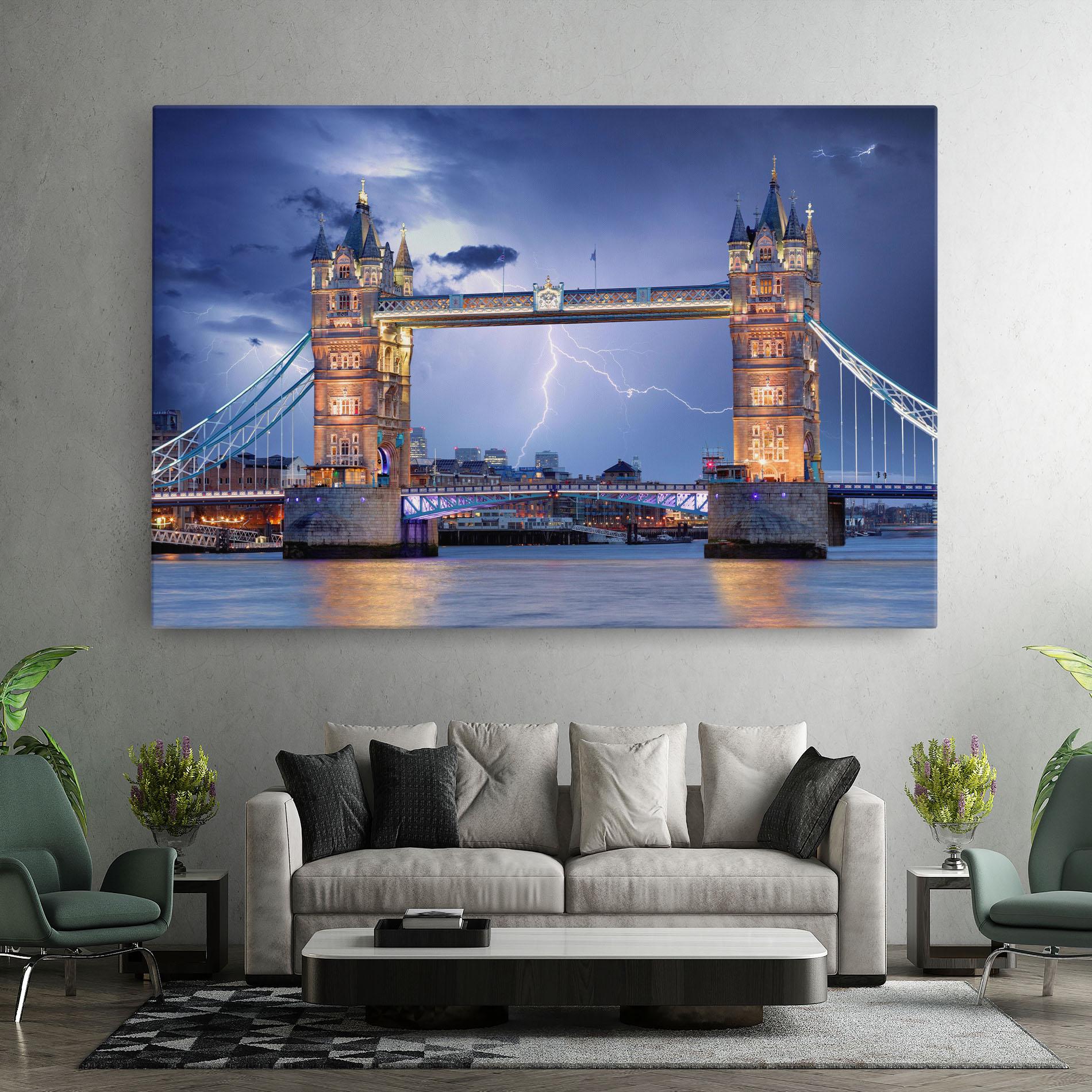 Tablou Canvas London Tower Bridge mockup 7